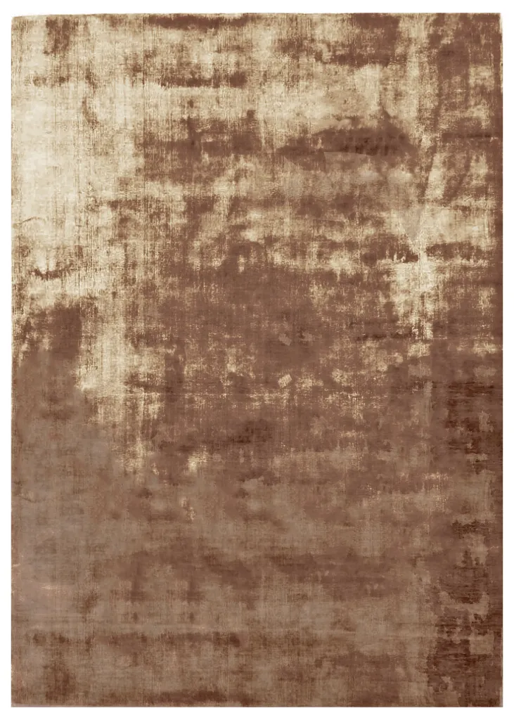 Viscose-vloerkleed - Jodhpur Special Luxury Edition (bruin)
