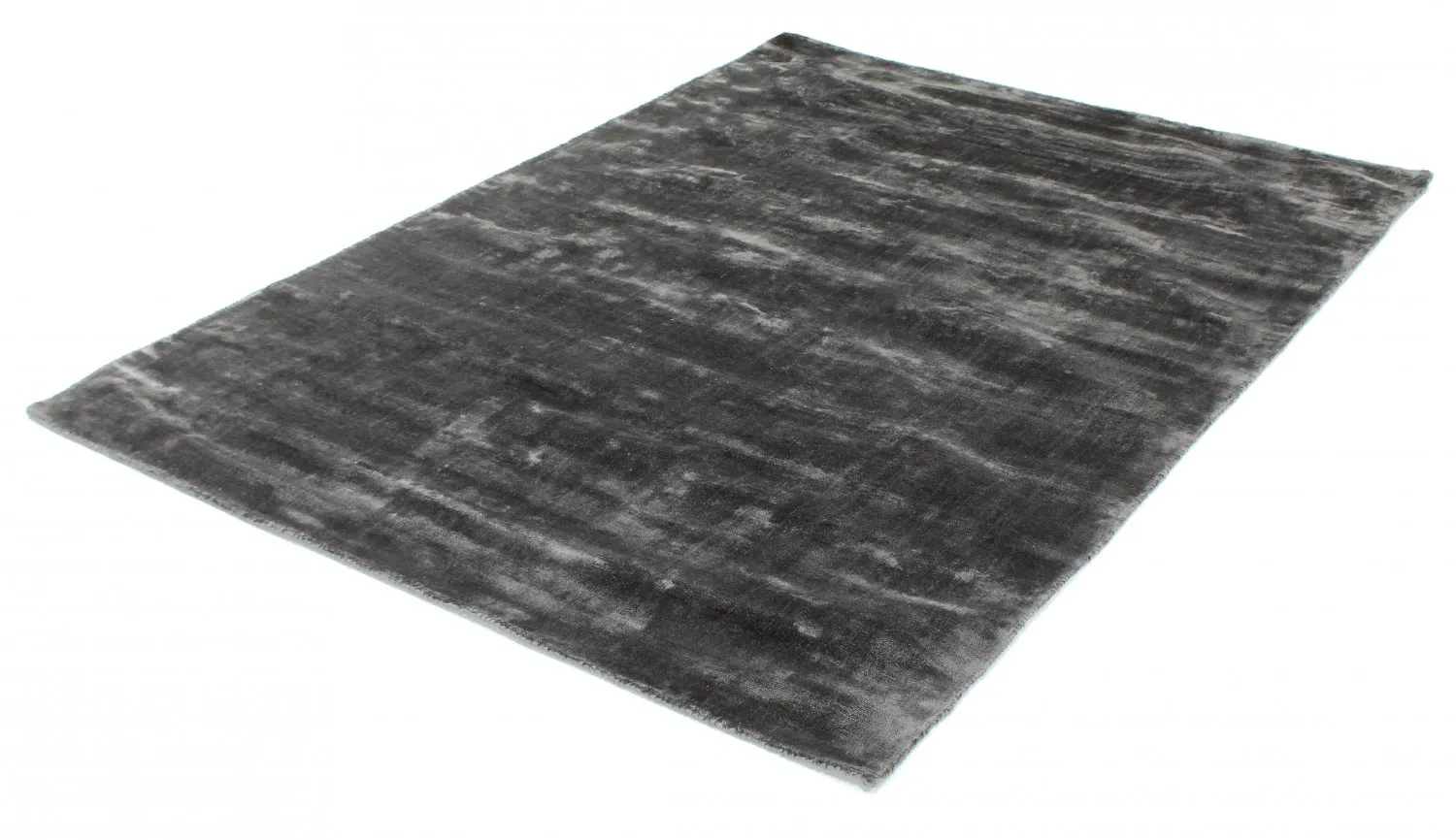 Viscose-vloerkleed - Jodhpur Special Luxury Edition (zwart)