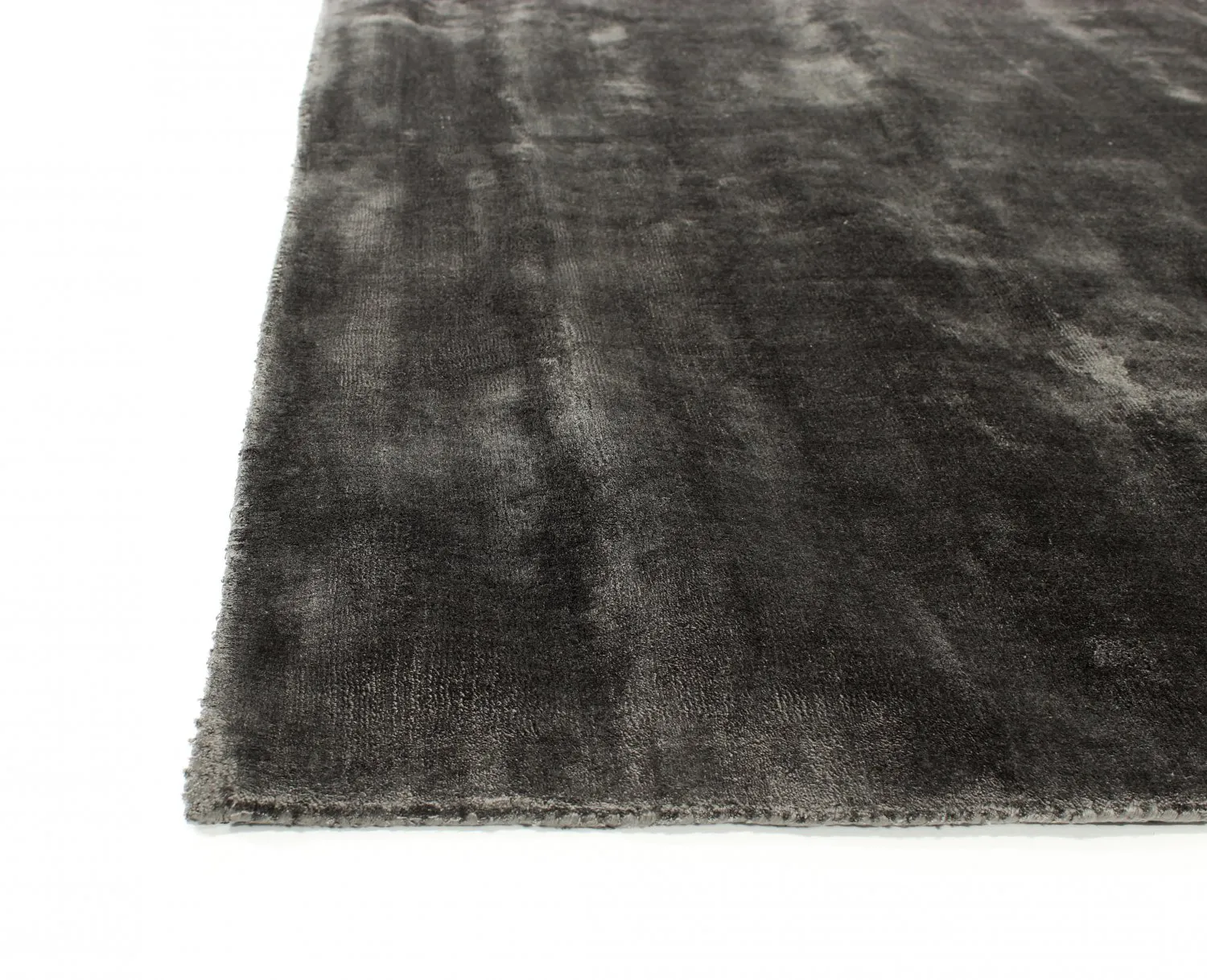 Viscose-vloerkleed - Jodhpur Special Luxury Edition (zwart)