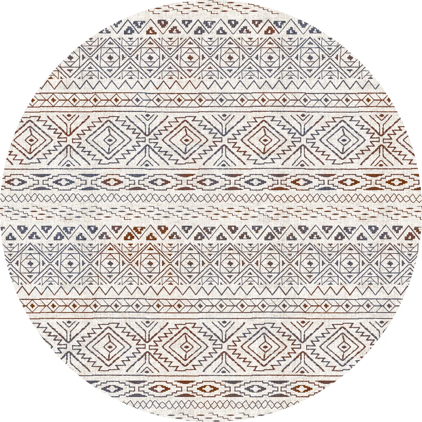Rond vloerkleed - Goulette (multi)