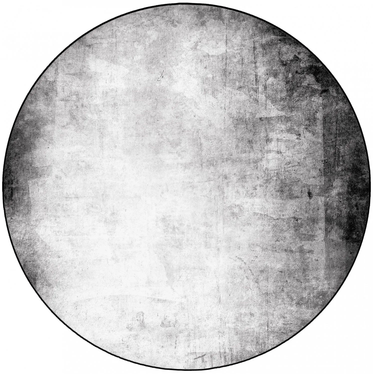 Rond vloerkleed - Rosia (grijs)