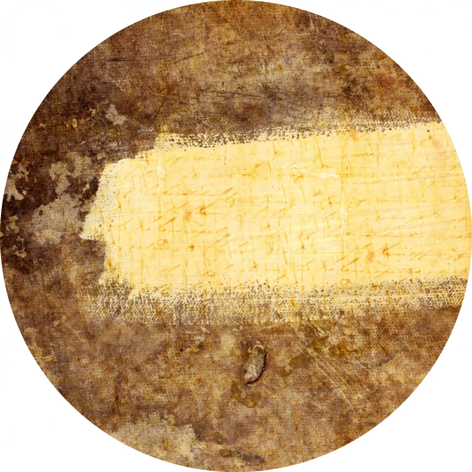 Rond vloerkleed - Agost (bruin/beige)