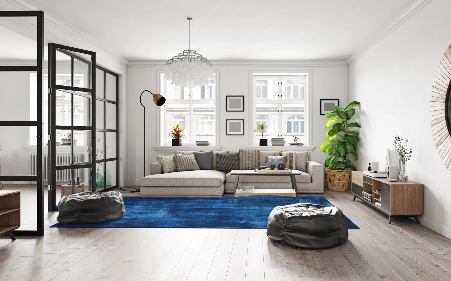 Wilton - Campile (blauw)
