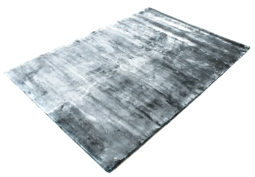 Viscose-vloerkleed - Jodhpur Special Luxury Edition (blauw/grijs)