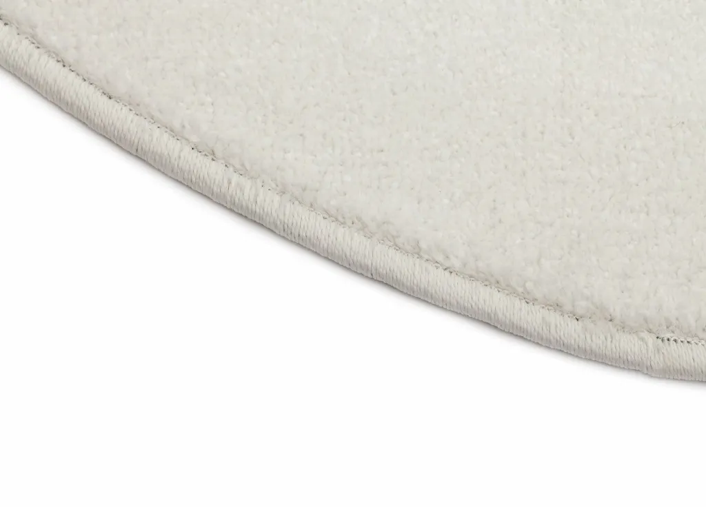 Rond vloerkleed - Sunayama (wit)