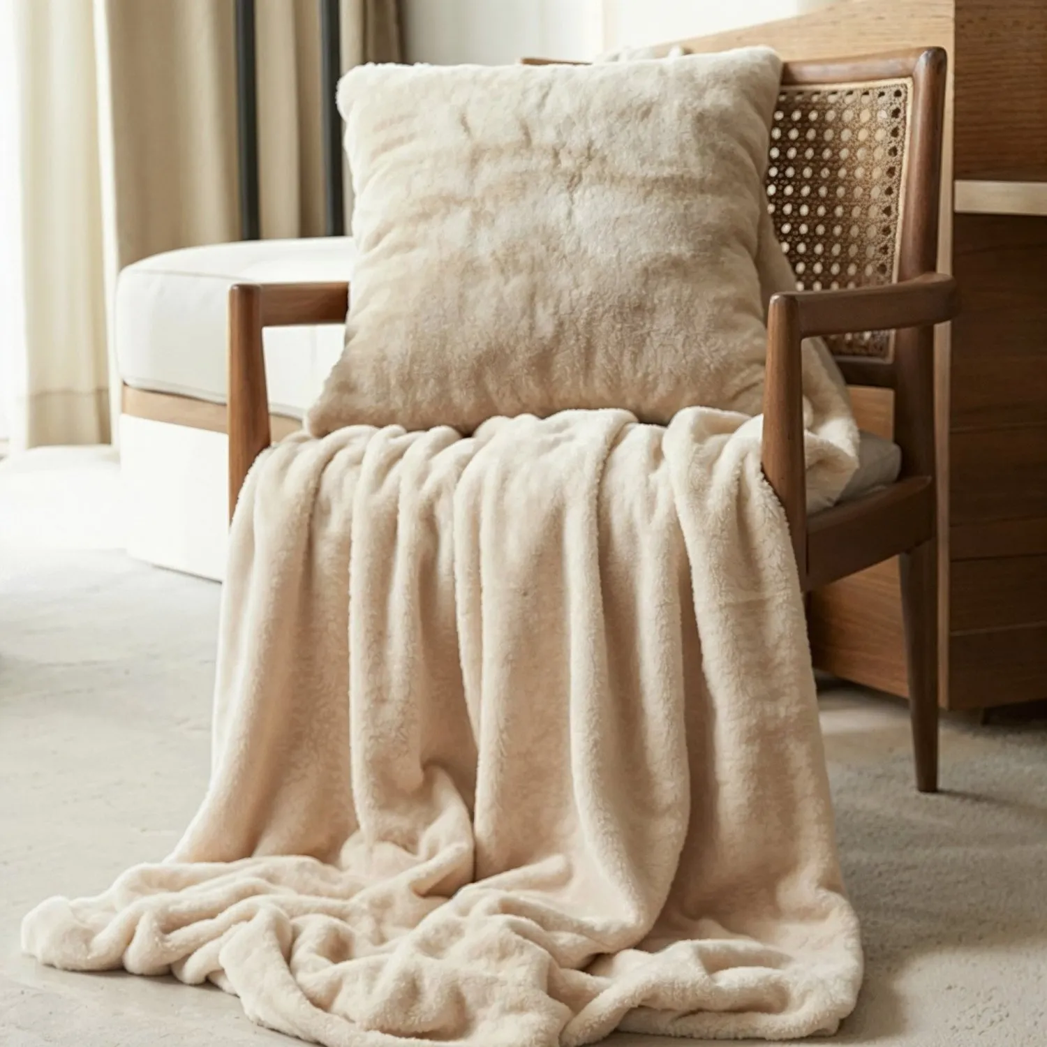 Dekens - Aranga Super Soft Throw (beige)