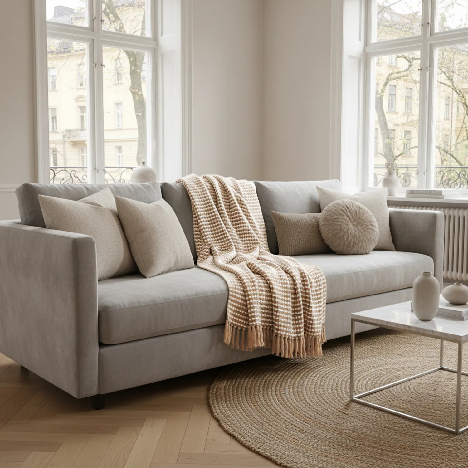 Dekens - Quebec Blanket (beige)