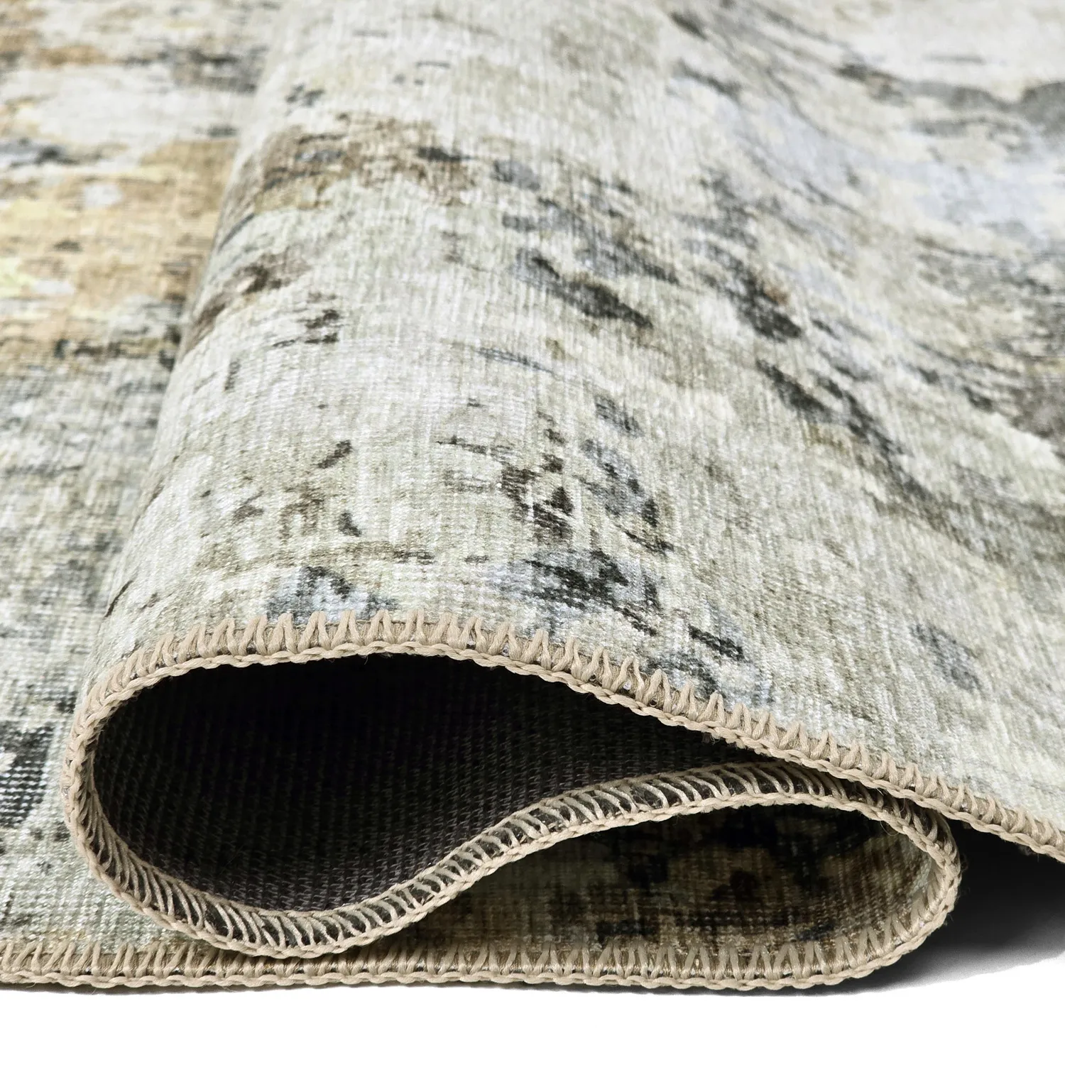 Vlakgeweven vloerkleed - Comino (beige/multi)