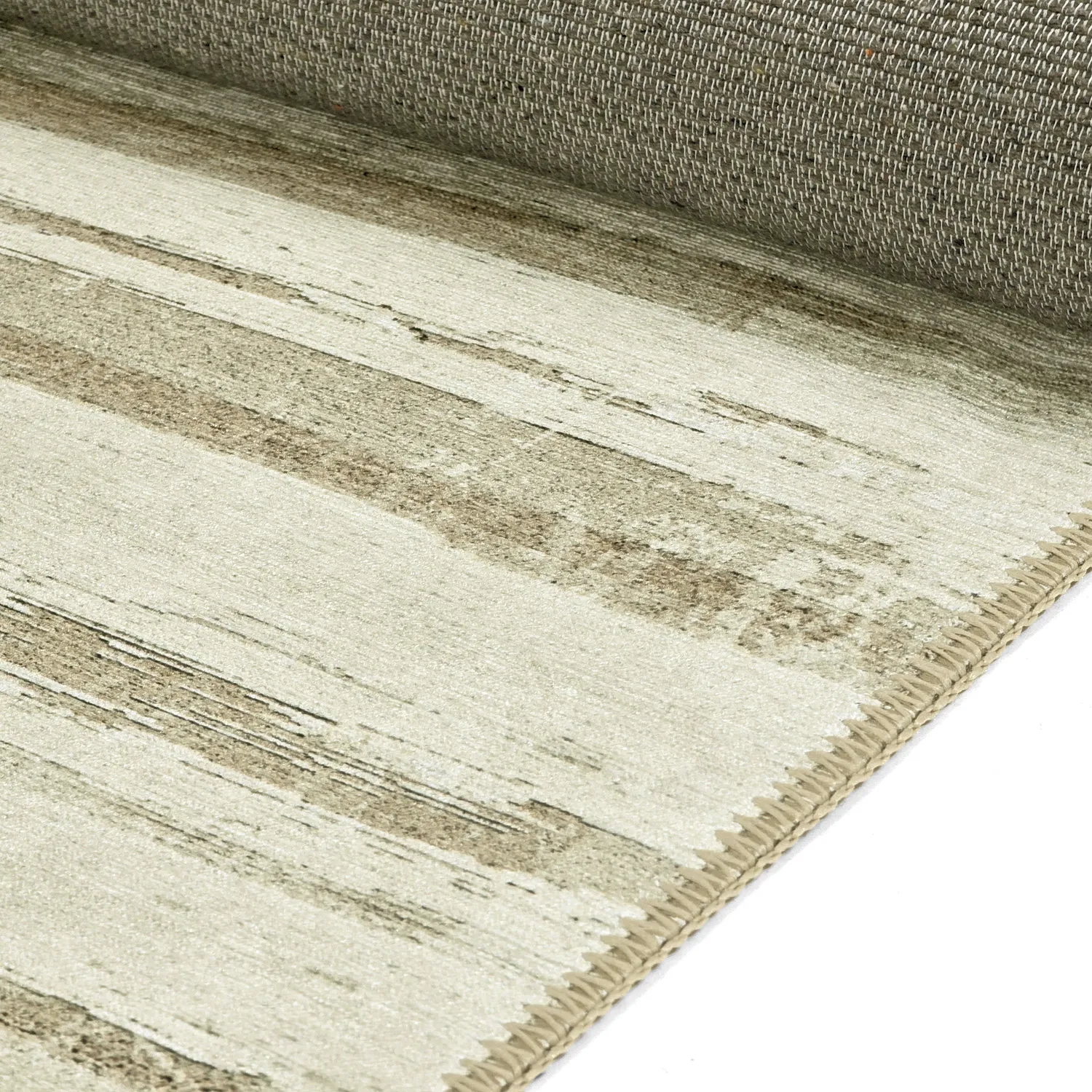 Vlakgeweven vloerkleed - Delara (beige)