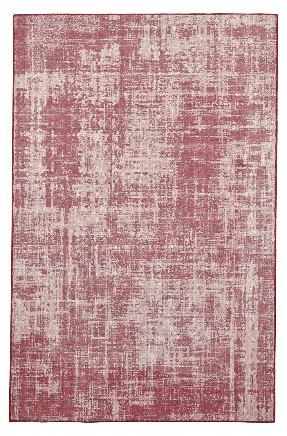 Vlakgeweven vloerkleed - Elira (rood)