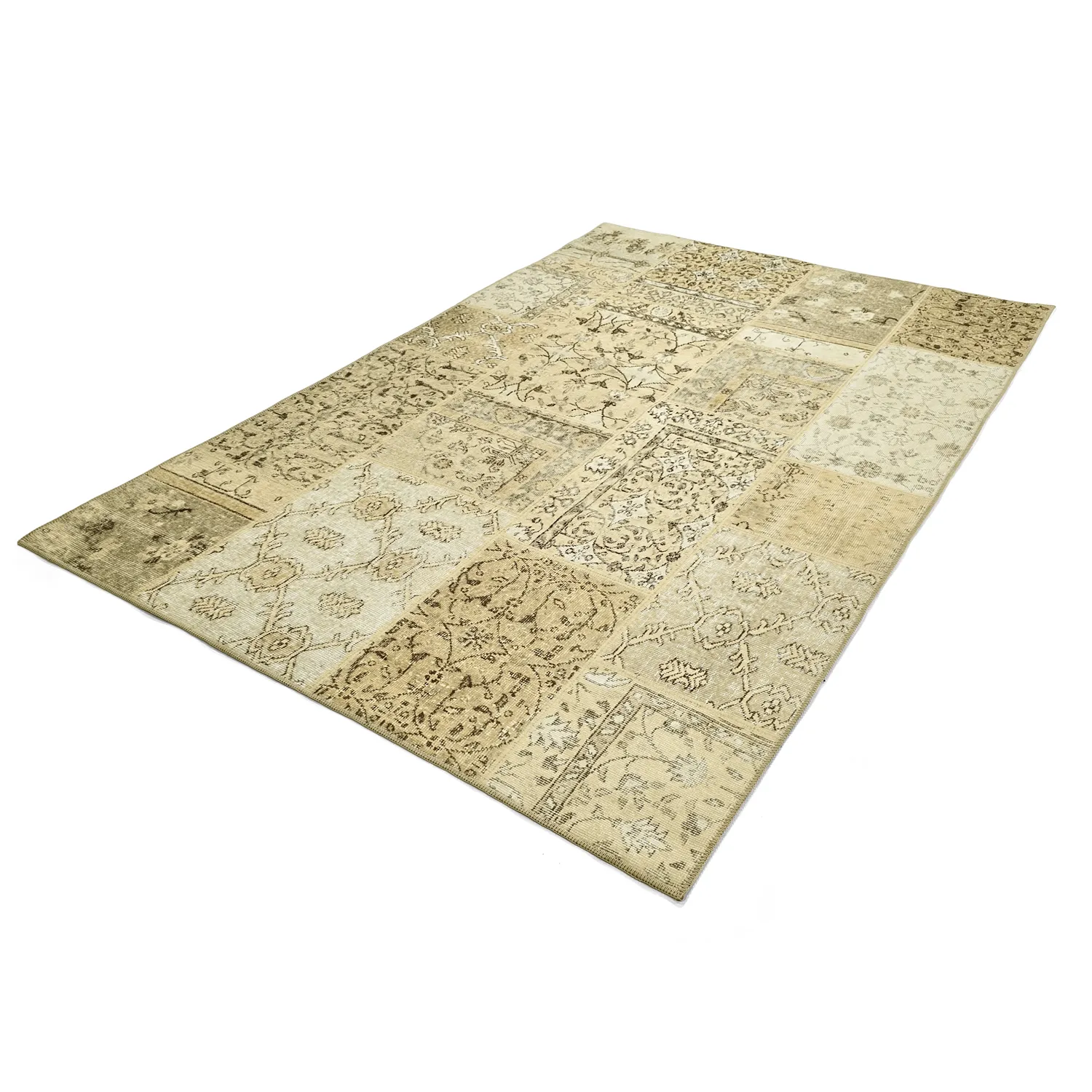 Vlakgeweven vloerkleed - Myrina (beige)