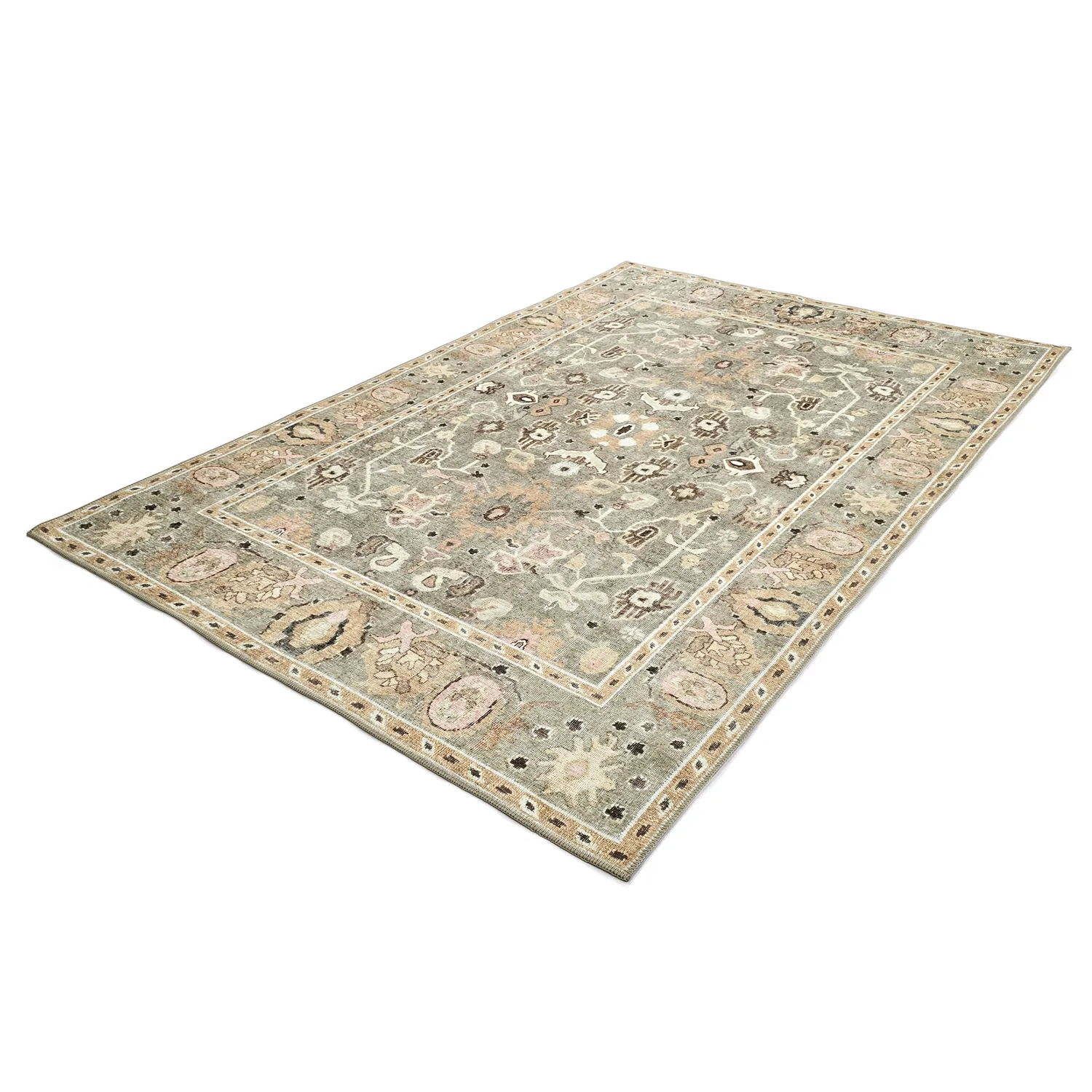 Vlakgeweven vloerkleed - Yara (beige)
