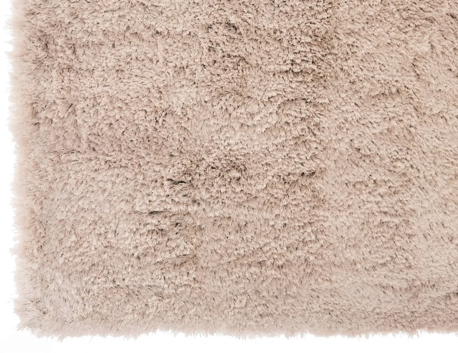 Hoogpolig vloerkleed - Kanvas (beige)