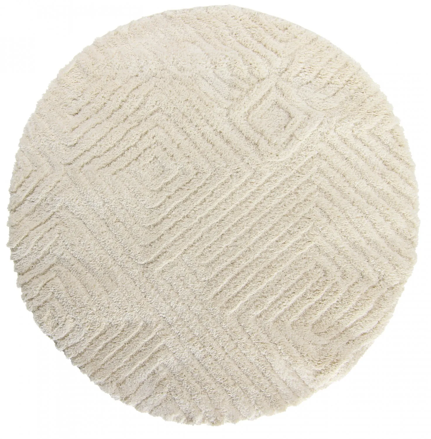 Ronde vloerkleden - Monti (offwhite)