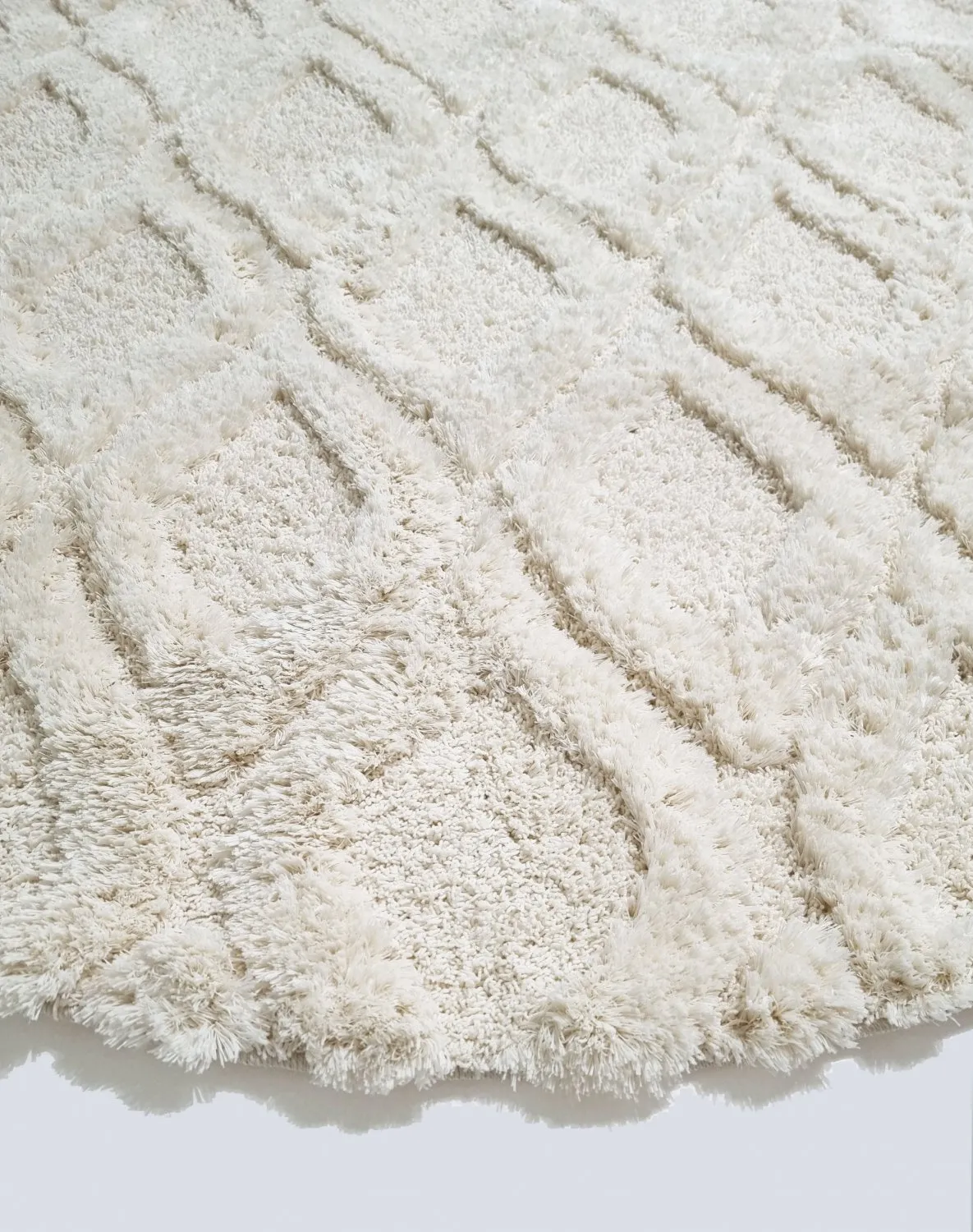 Ronde vloerkleden - Everett (offwhite)