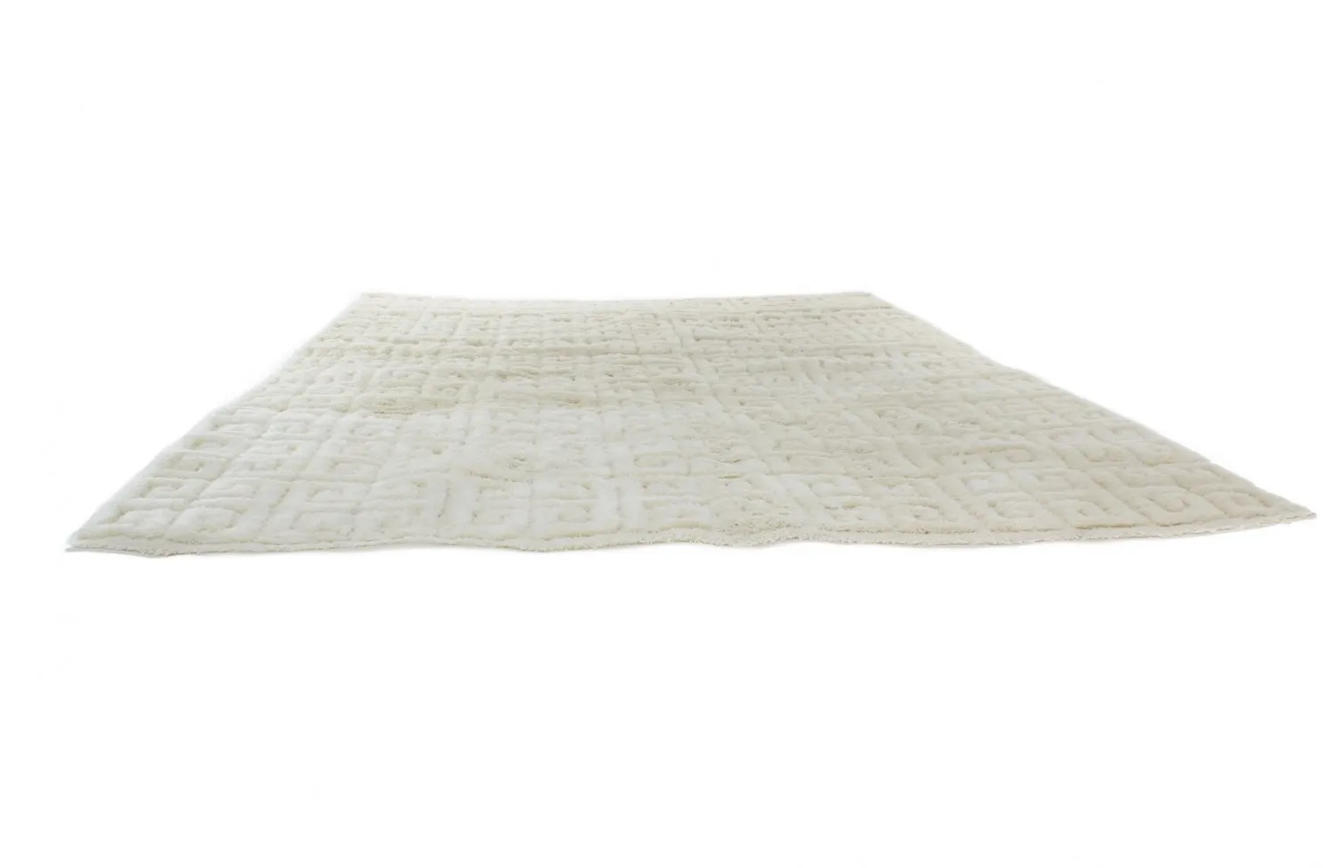 Hoogpolig vloerkleed - Parlos (offwhite)