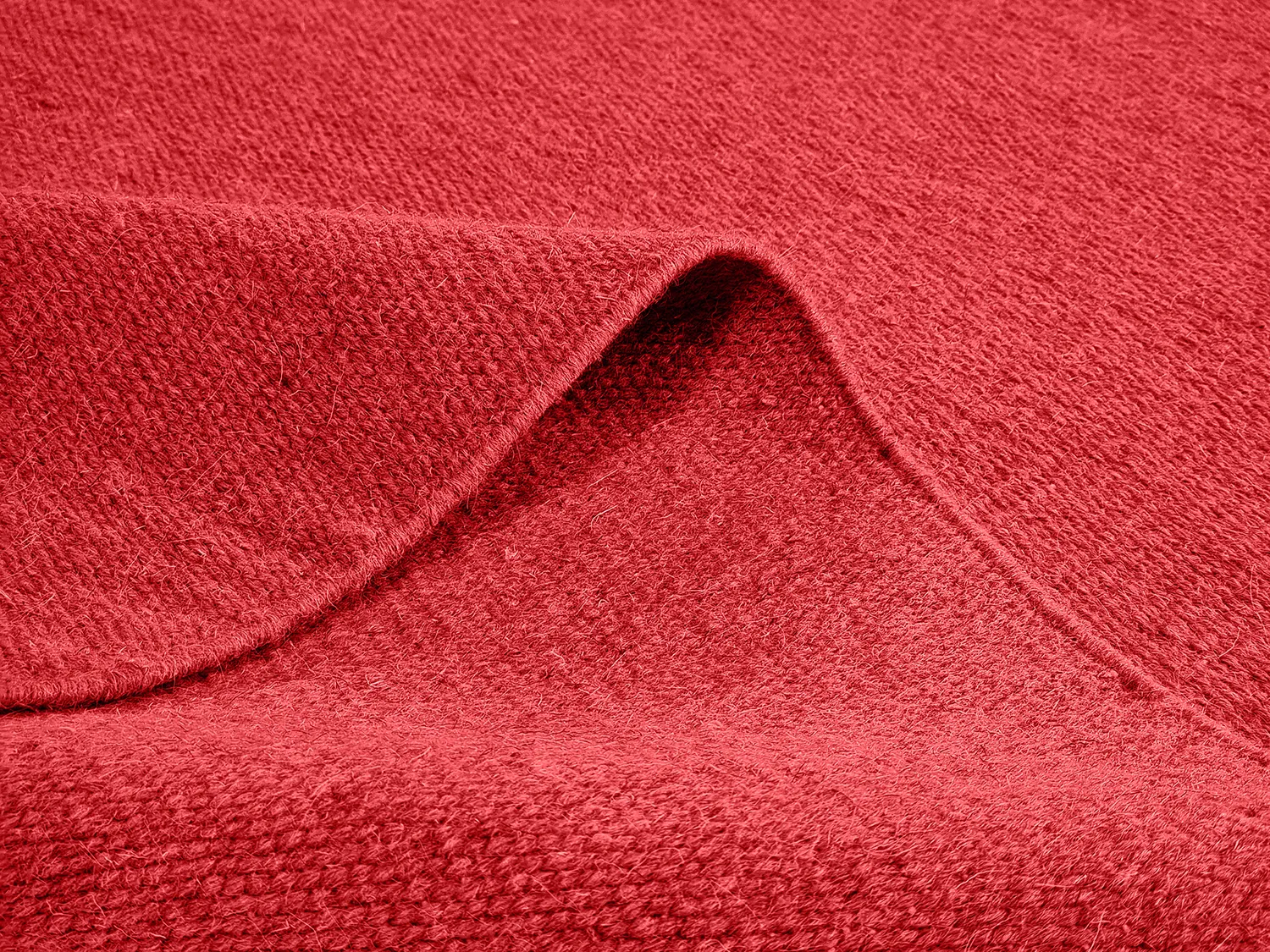 Wollen-vloerkleed - Hamilton (Flame Scarlet)