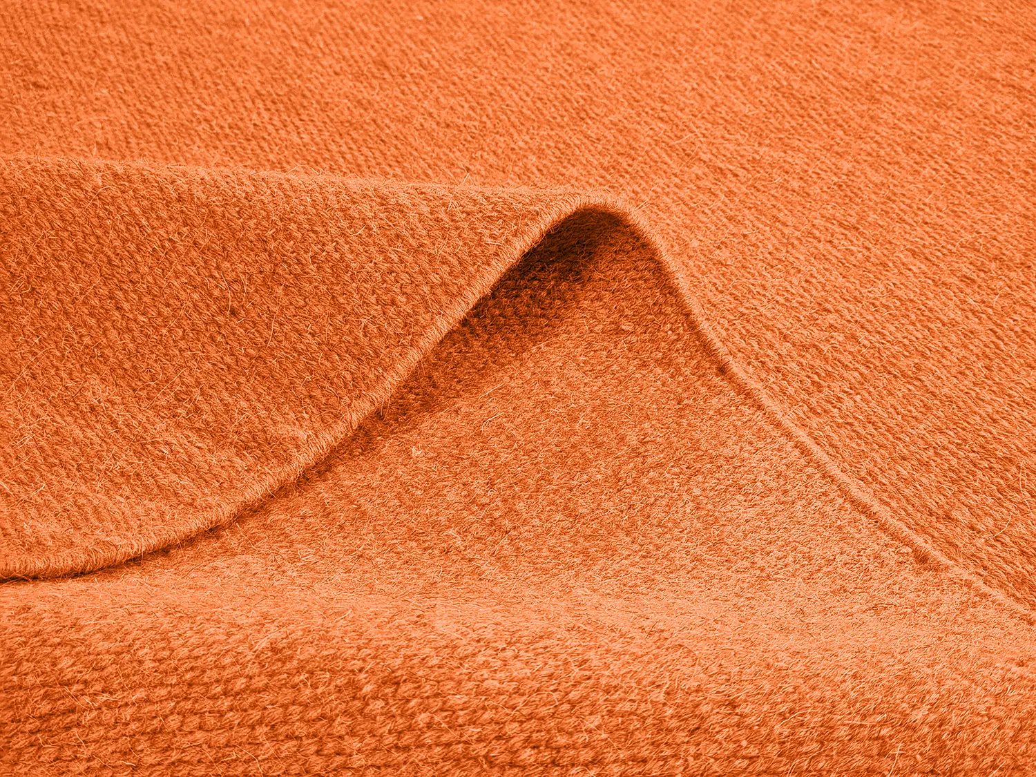 Wollen-vloerkleed - Hamilton (Orange Peel)