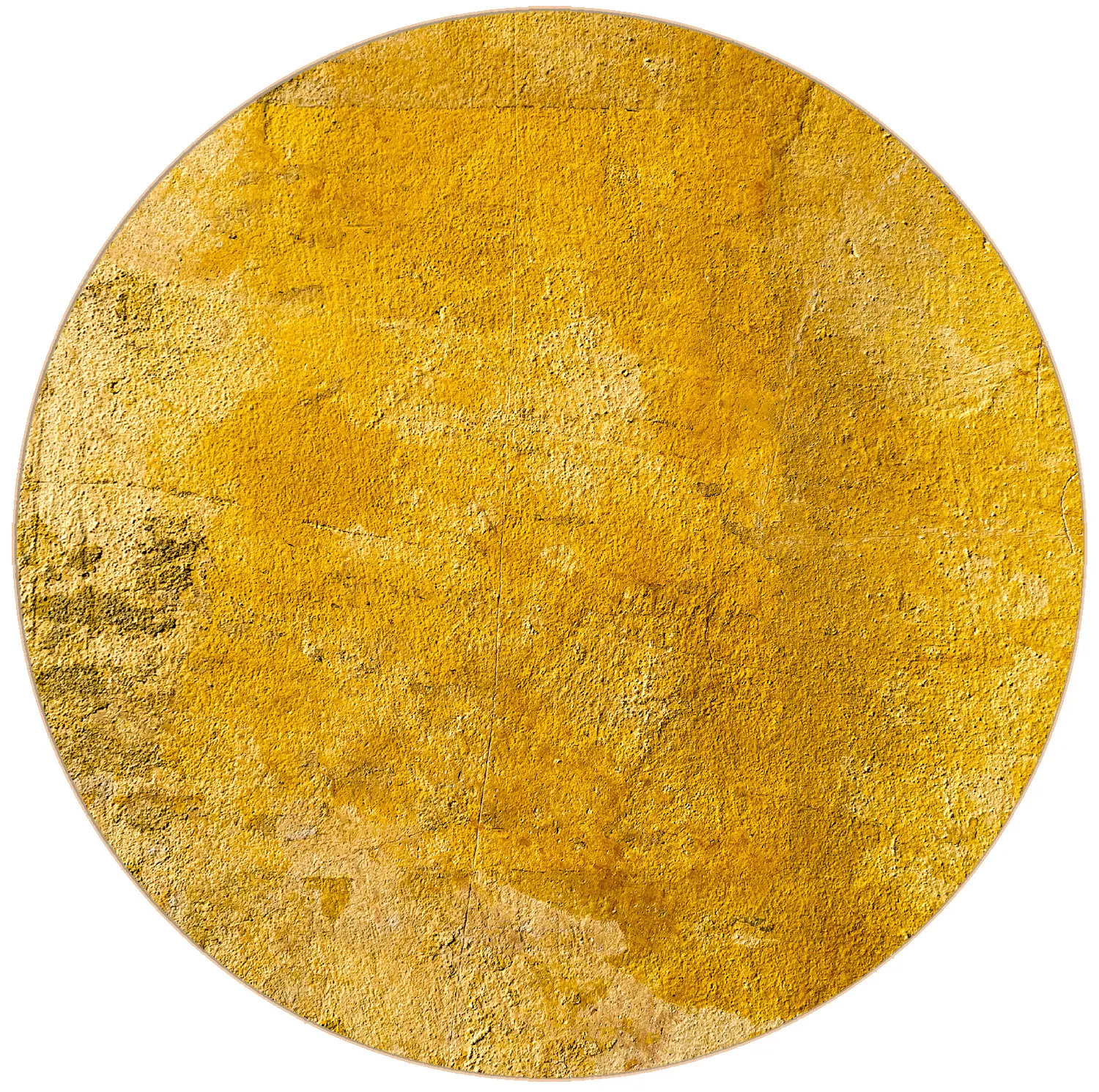 Rond vloerkleed - Arbus (goud)