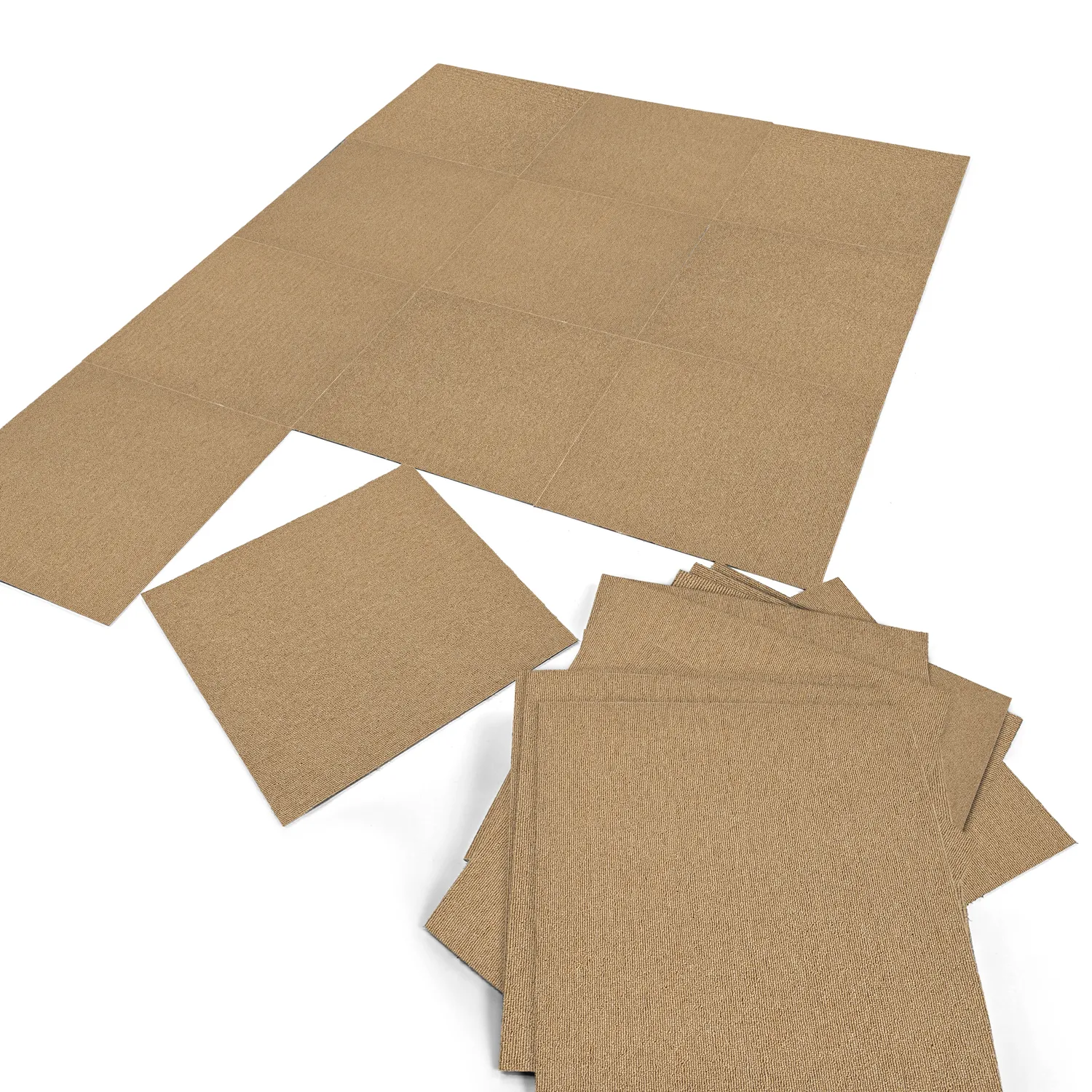 Vloerbedekking - Almeria Tapijttegels 24 st. (beige)