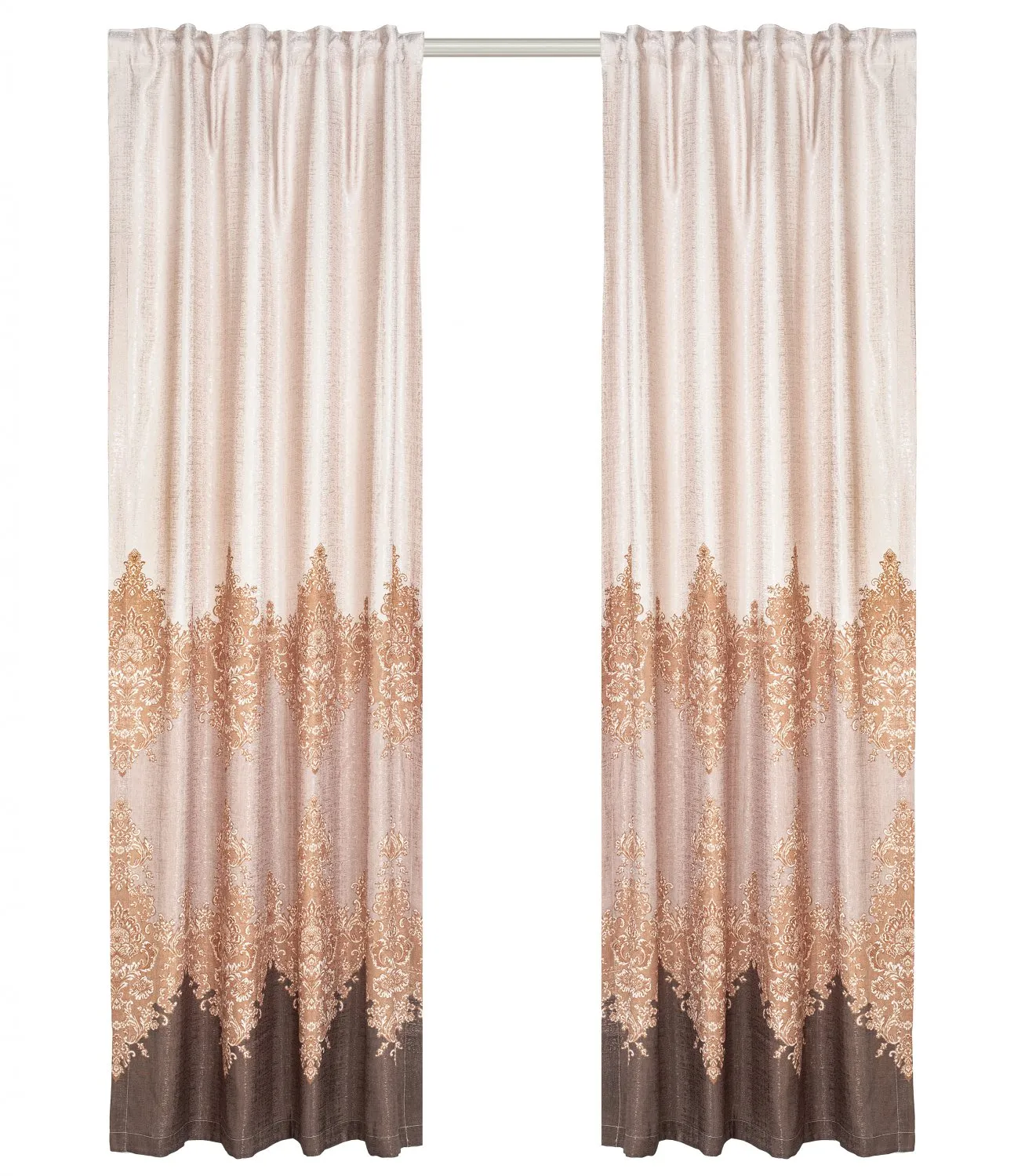 Gordijn - Shiloh (bruin/beige)