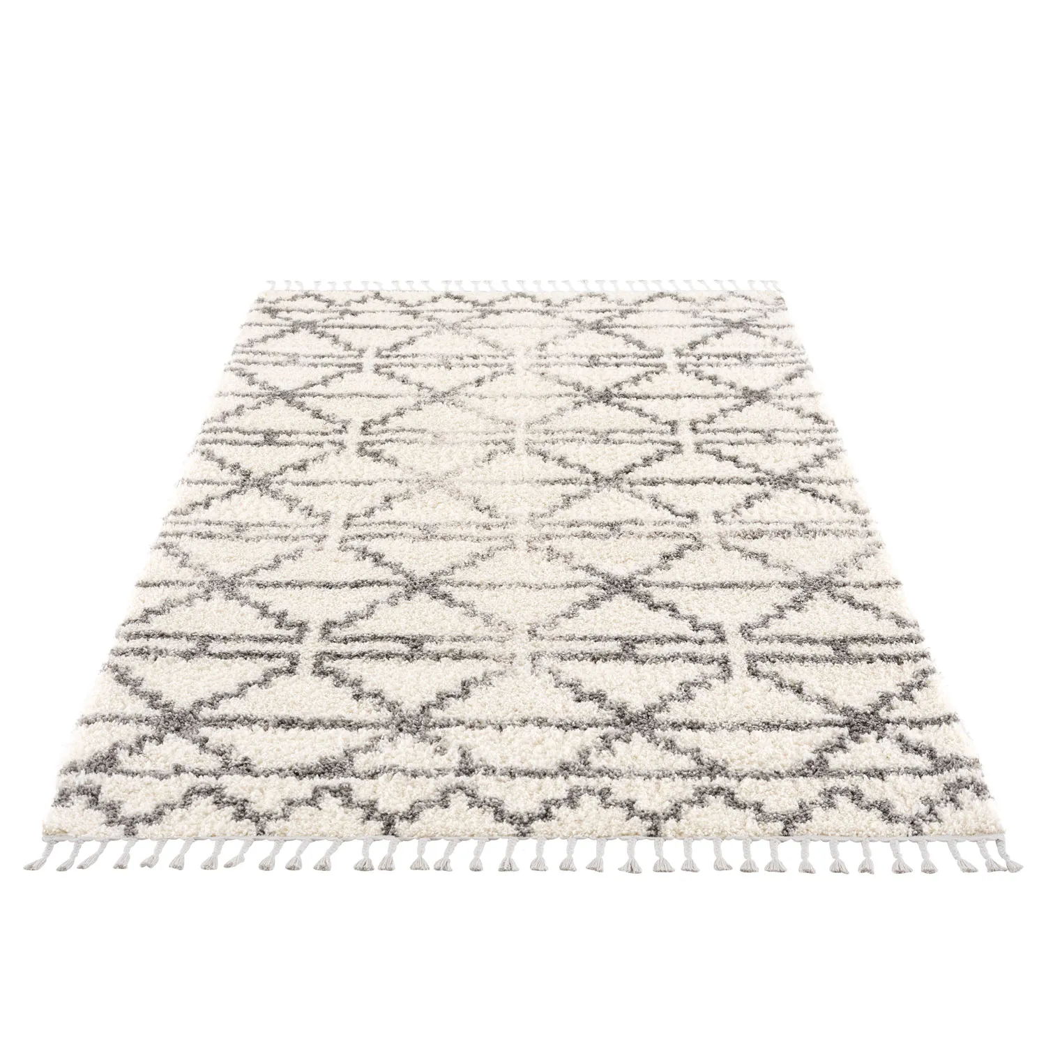 Hoogpolig vloerkleed - Azuay (beige)