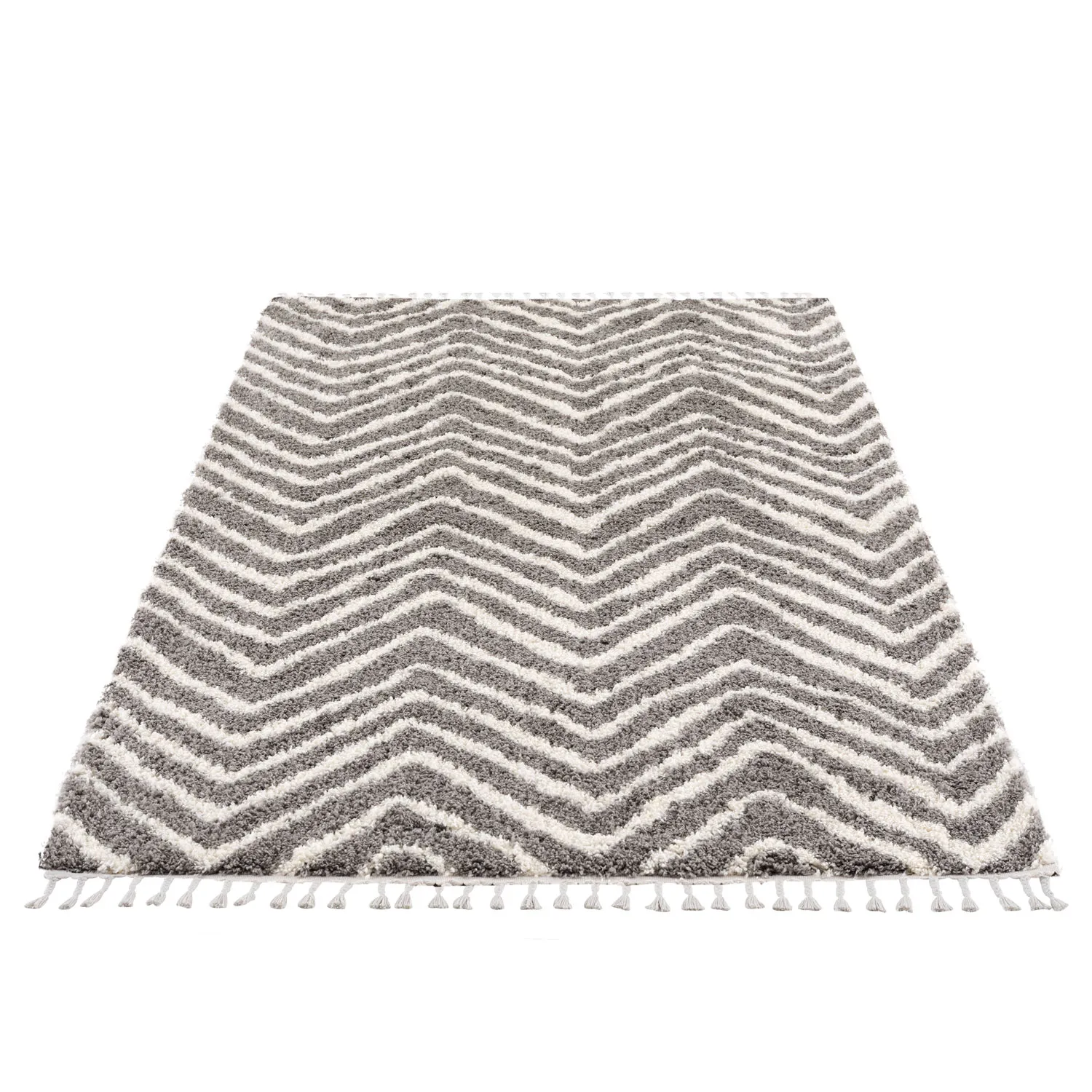 Hoogpolig vloerkleed - Chimborazo (grijs)