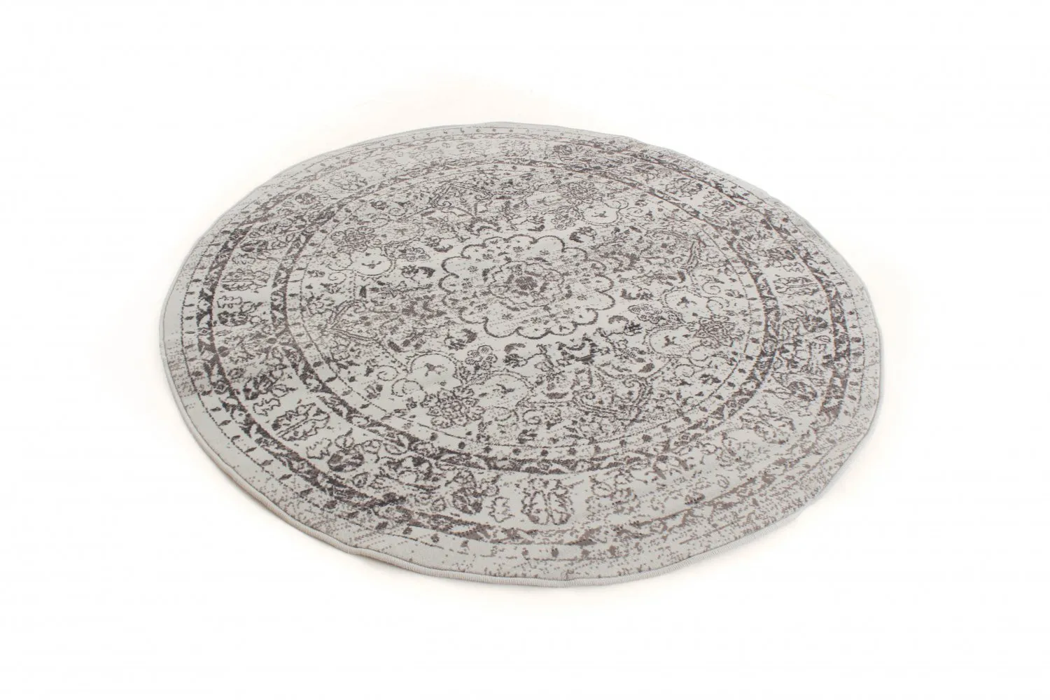 Rond vloerkleed - Peking Noble (grijs)