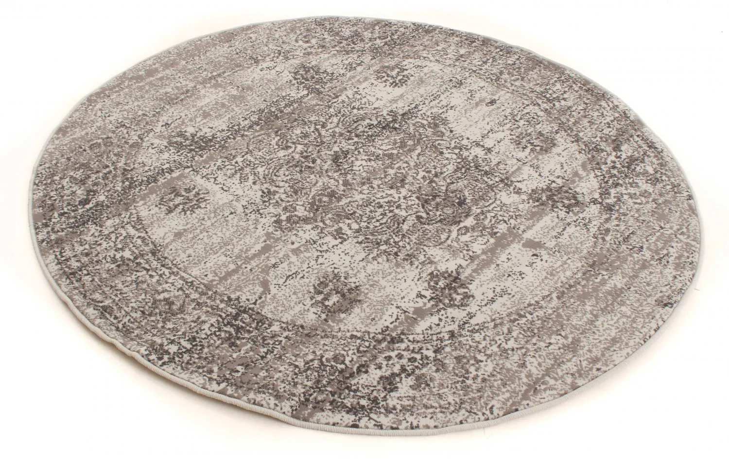Rond vloerkleed - Peking Royal (grijs)
