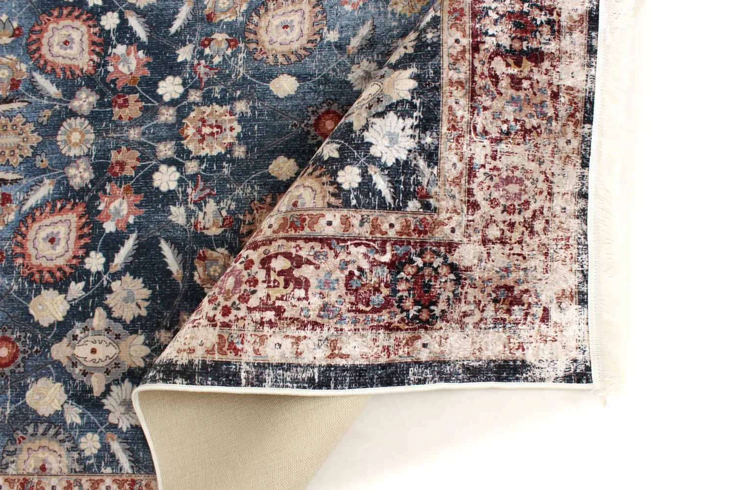 Wilton - Bouhjar (donkerblauw/multi)