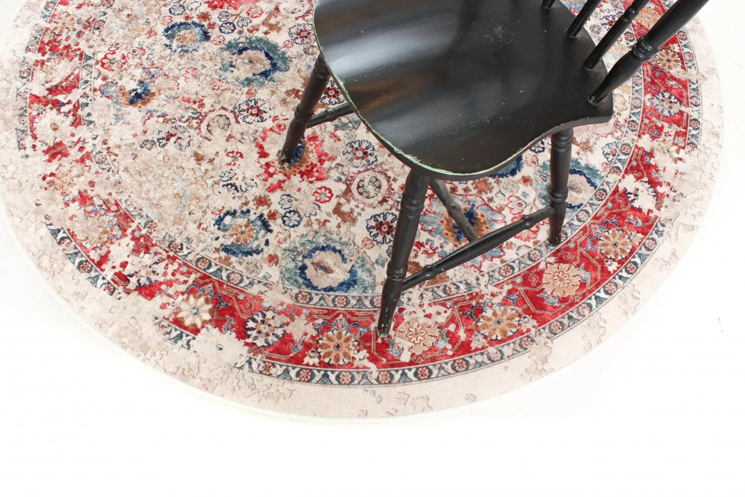 Rond vloerkleed - Toujane (multi)