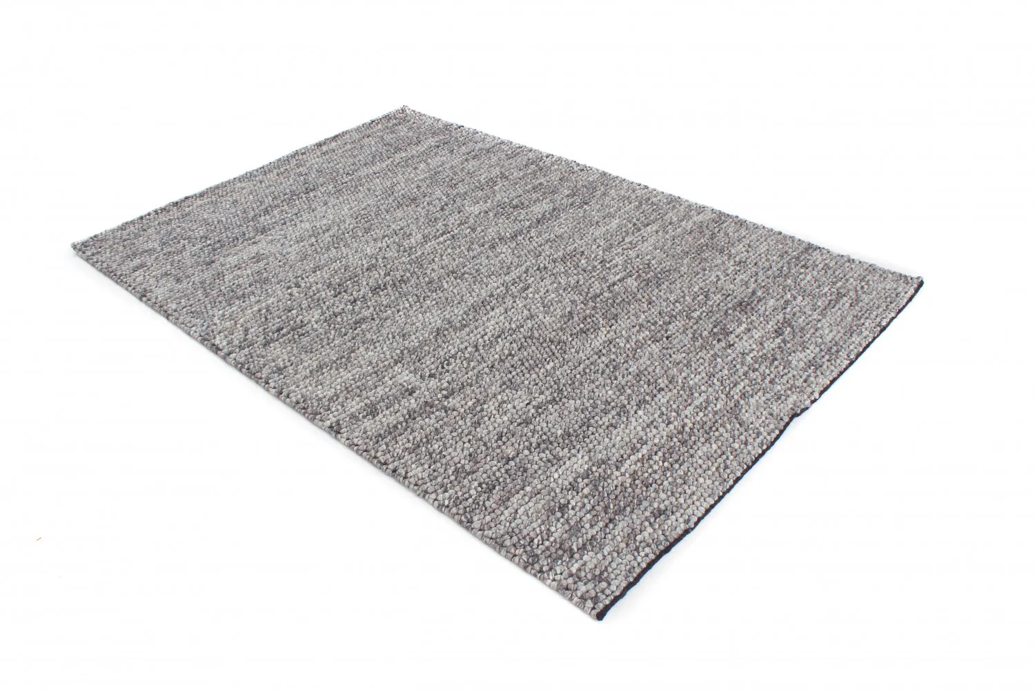 Wollen-vloerkleed - Avafors Wool Bubble (grijs)