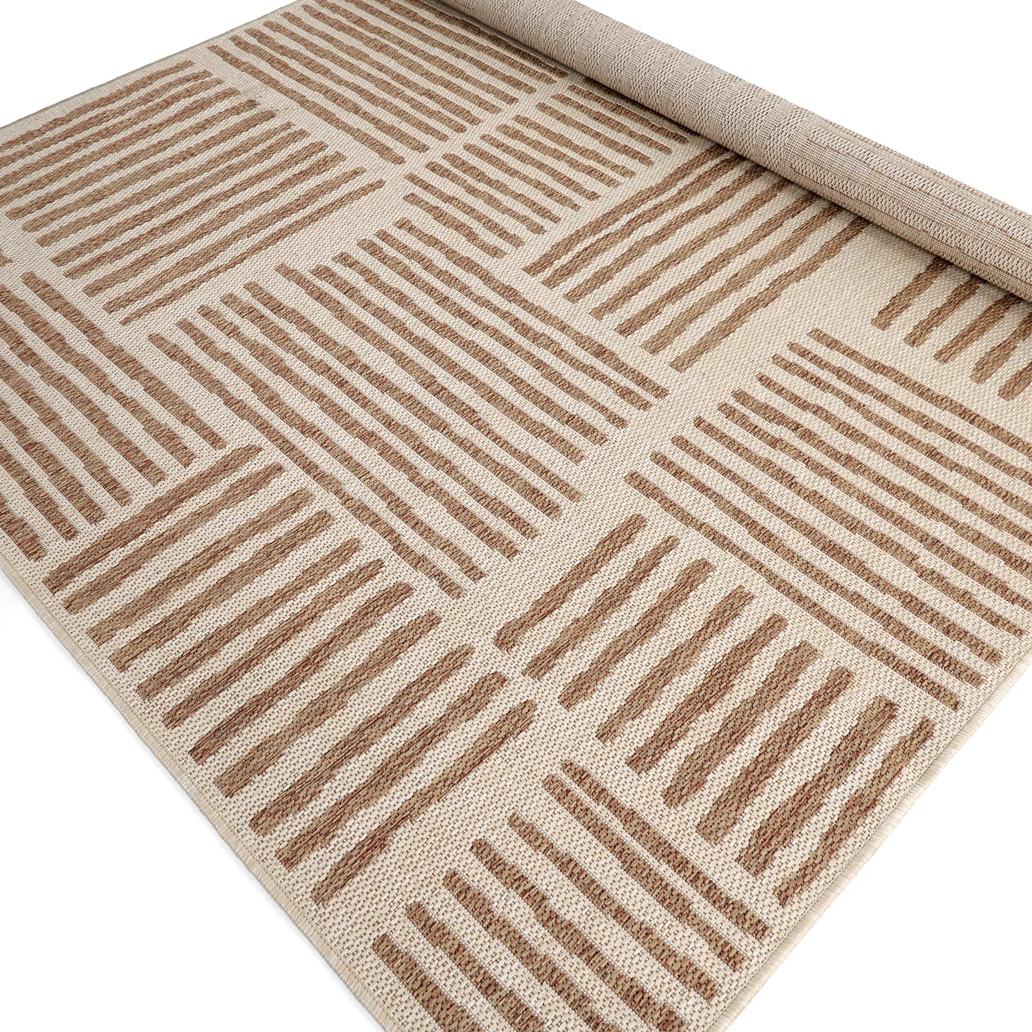 Vloerkleden voor binnen en buiten - Cordoba (bruin)