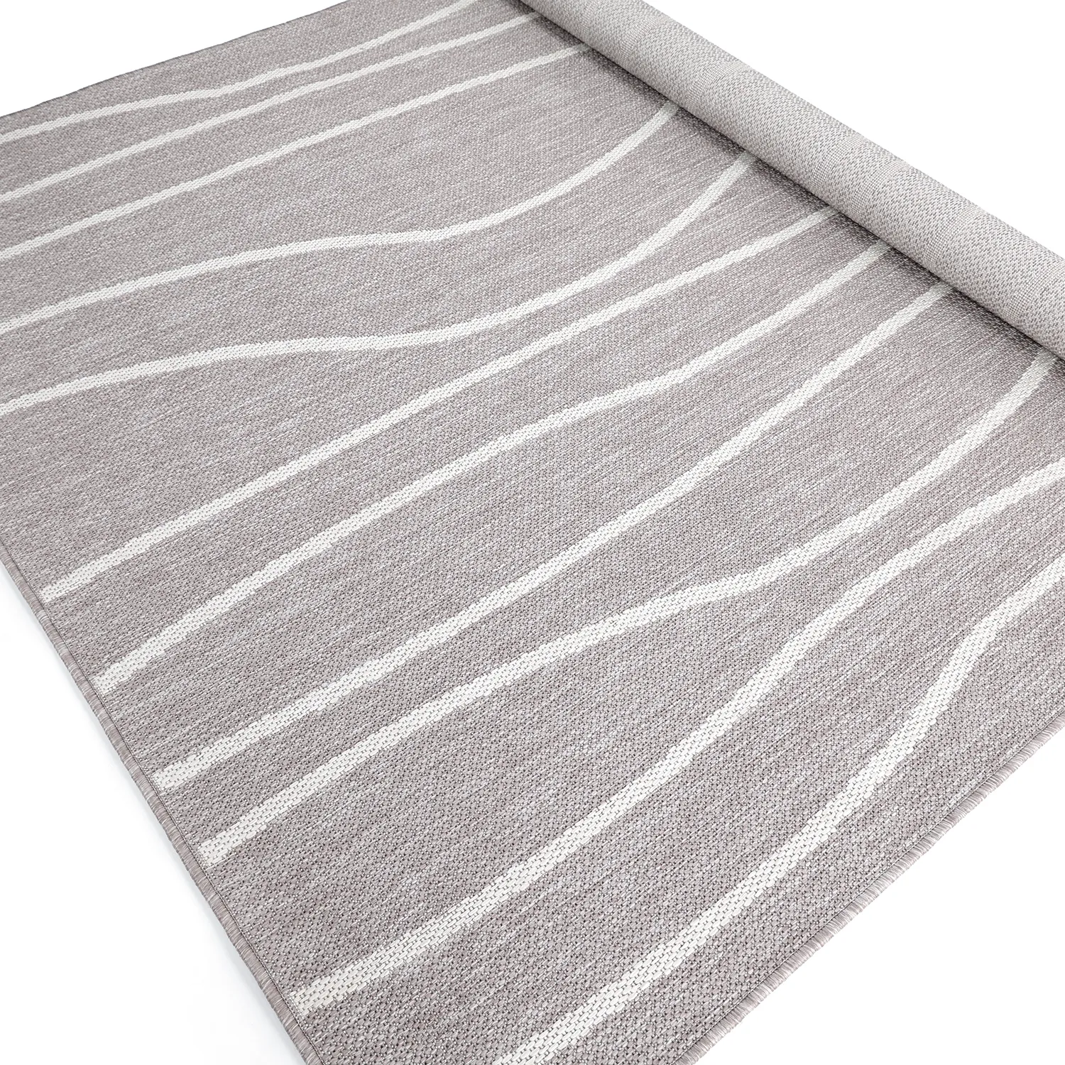 Vloerkleden voor binnen en buiten - Djerba (taupe)