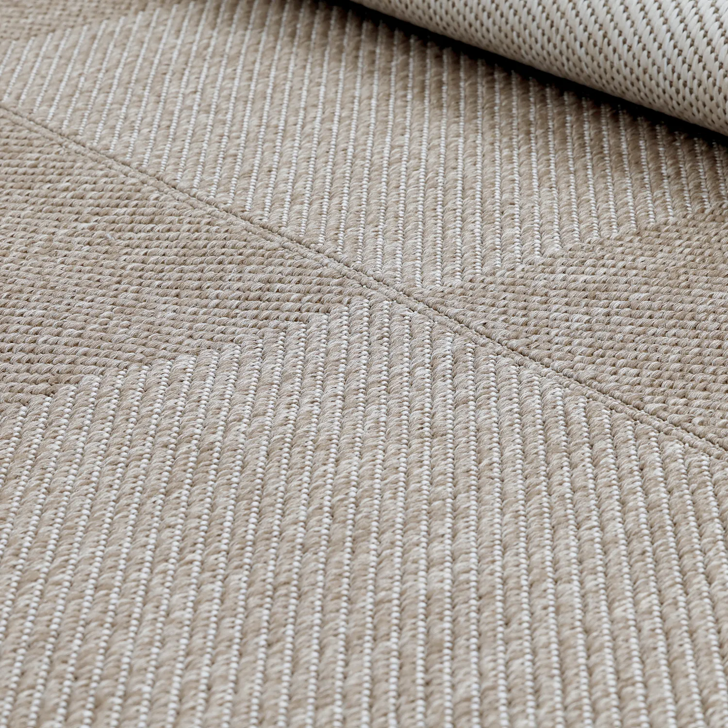 Vloerkleden voor binnen en buiten - utomhusmatta - Ava (beige)