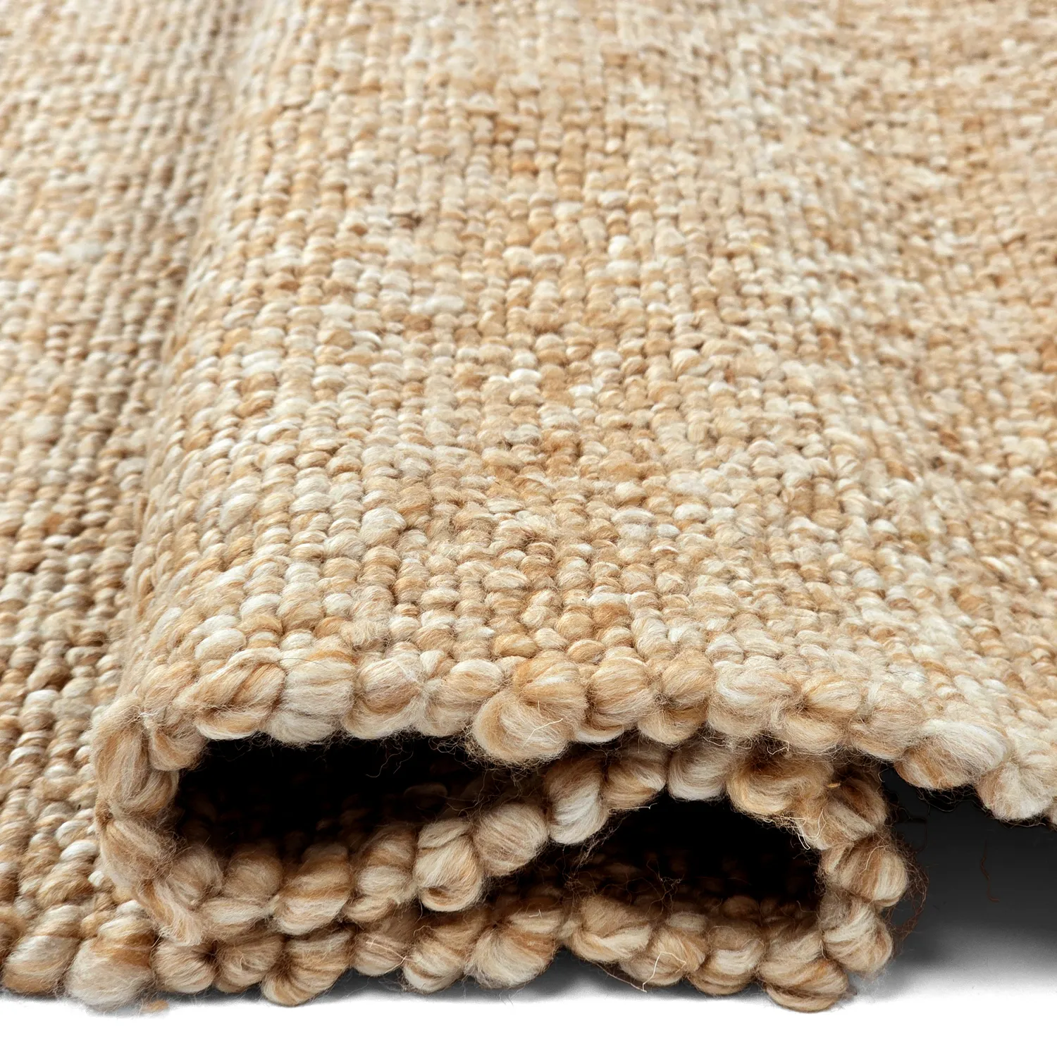 Vloerkleden voor binnen en buiten - Milford Wool Look (beige)
