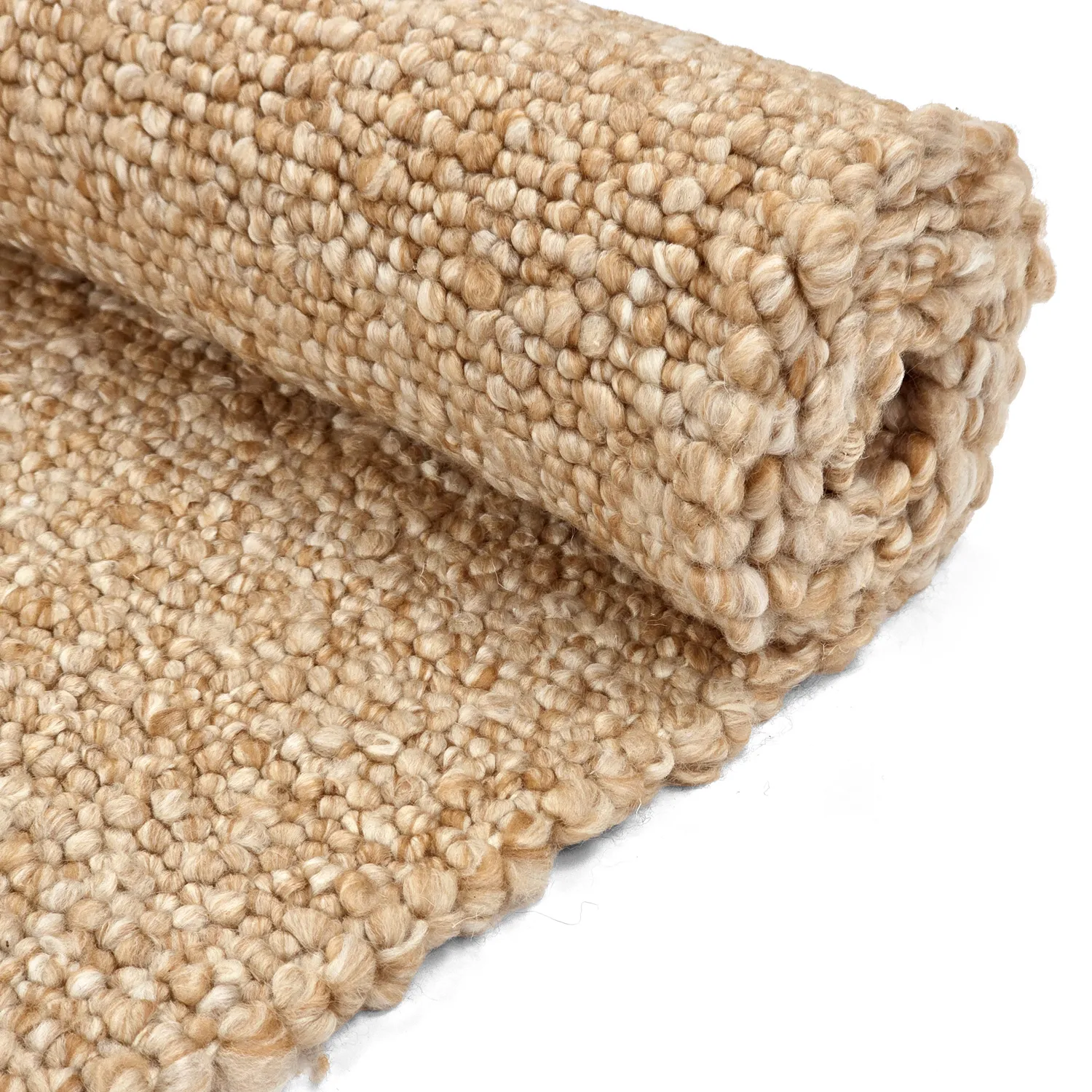 Vloerkleden voor binnen en buiten - Milford Wool Look (beige)