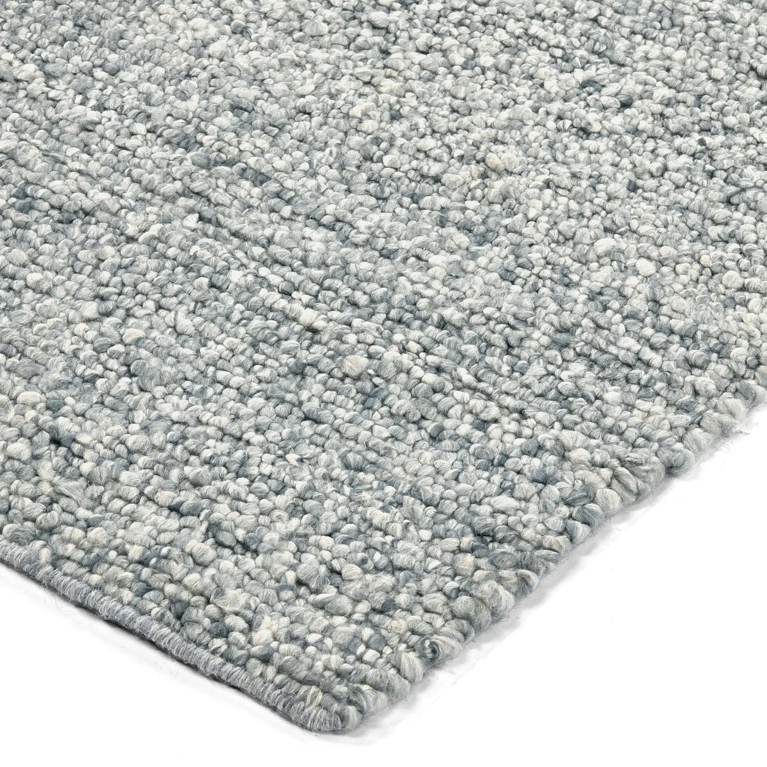 Vloerkleden voor binnen en buiten - Milford Wool Look (lichtblauw)
