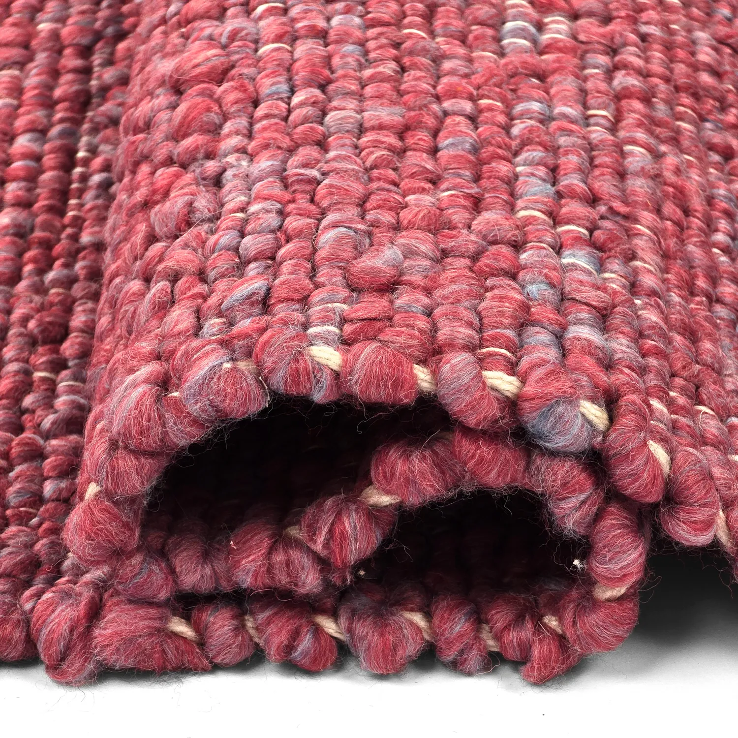 Vloerkleden voor binnen en buiten - Milford Wool Look (roze)