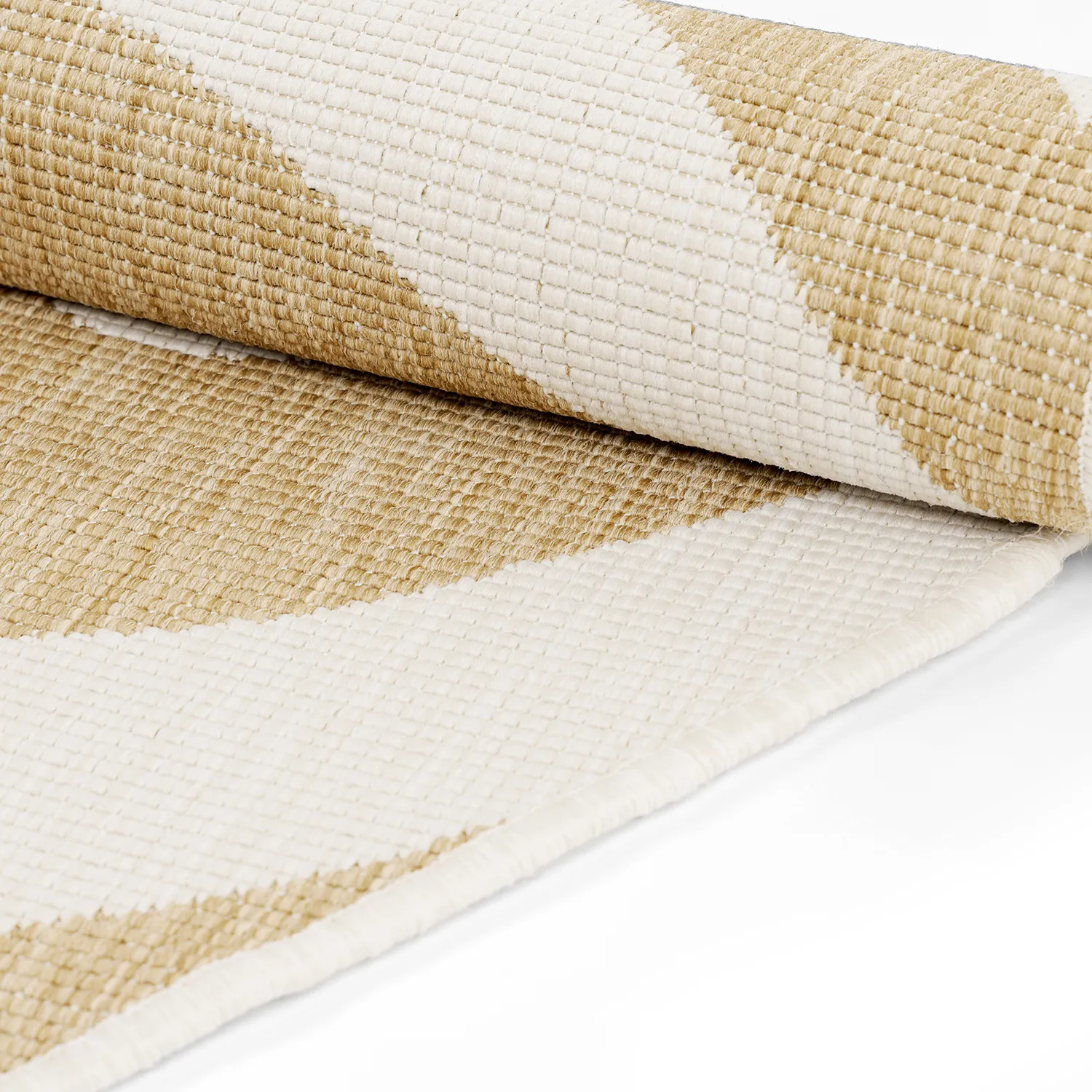 Vloerkleden voor binnen en buiten - utomhusmatta - Remina (natuur/wit)