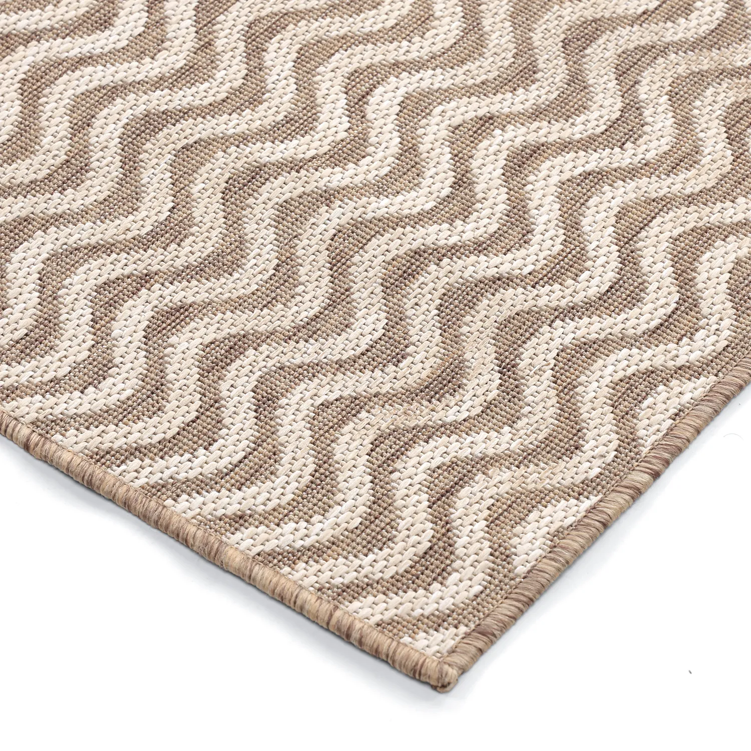 Vloerkleden voor binnen en buiten - Tracino (bruin)