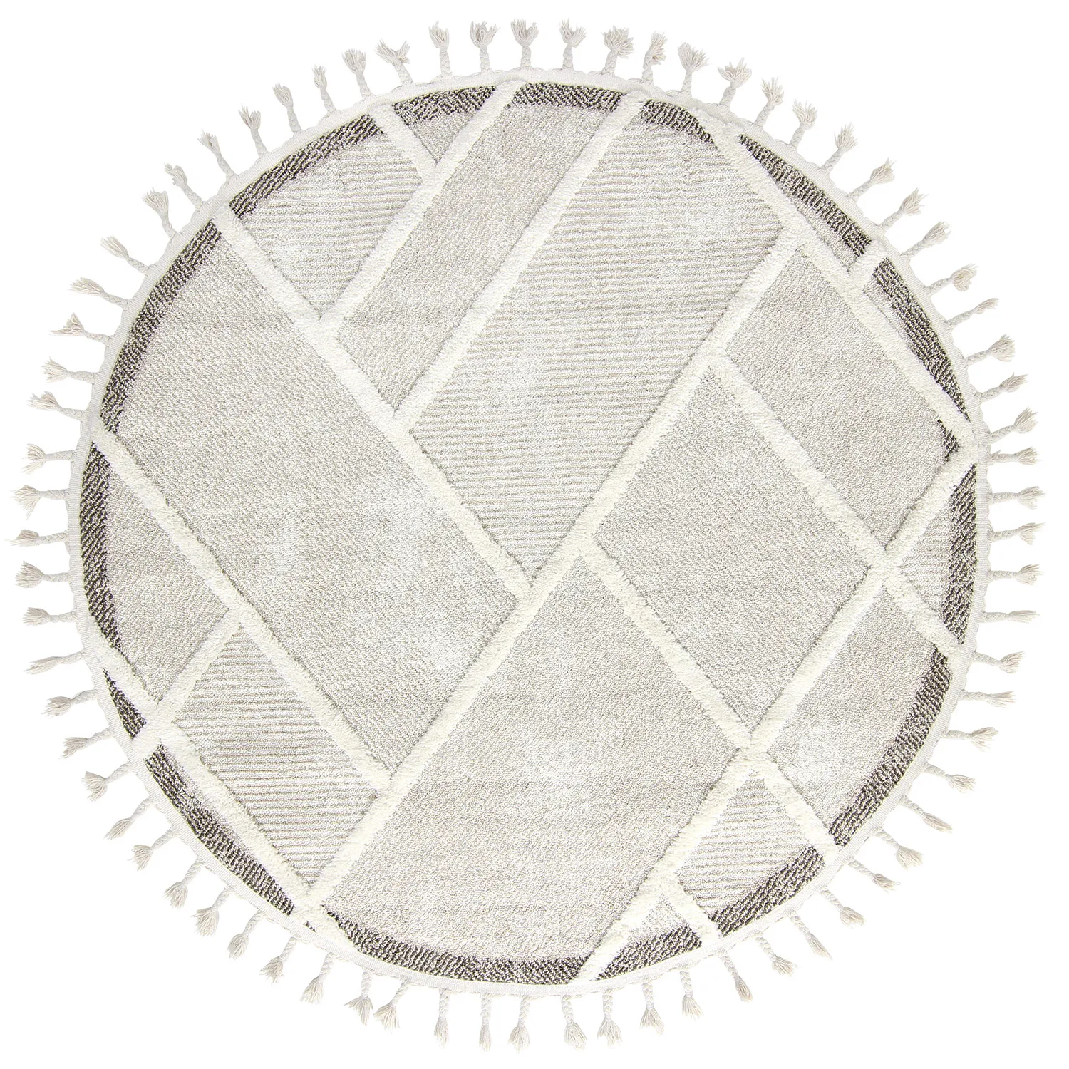 Ronde vloerkleden - Boston (beige)