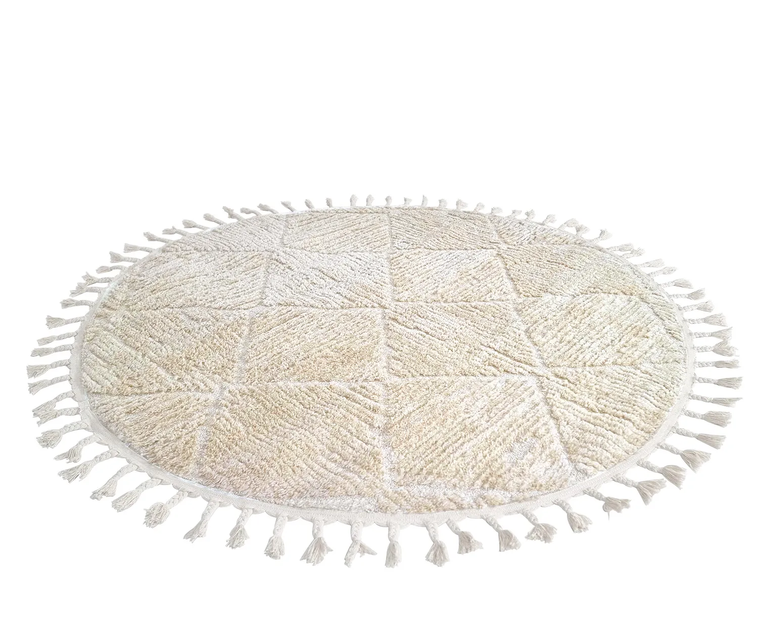 Ronde vloerkleden - Dallas (beige)