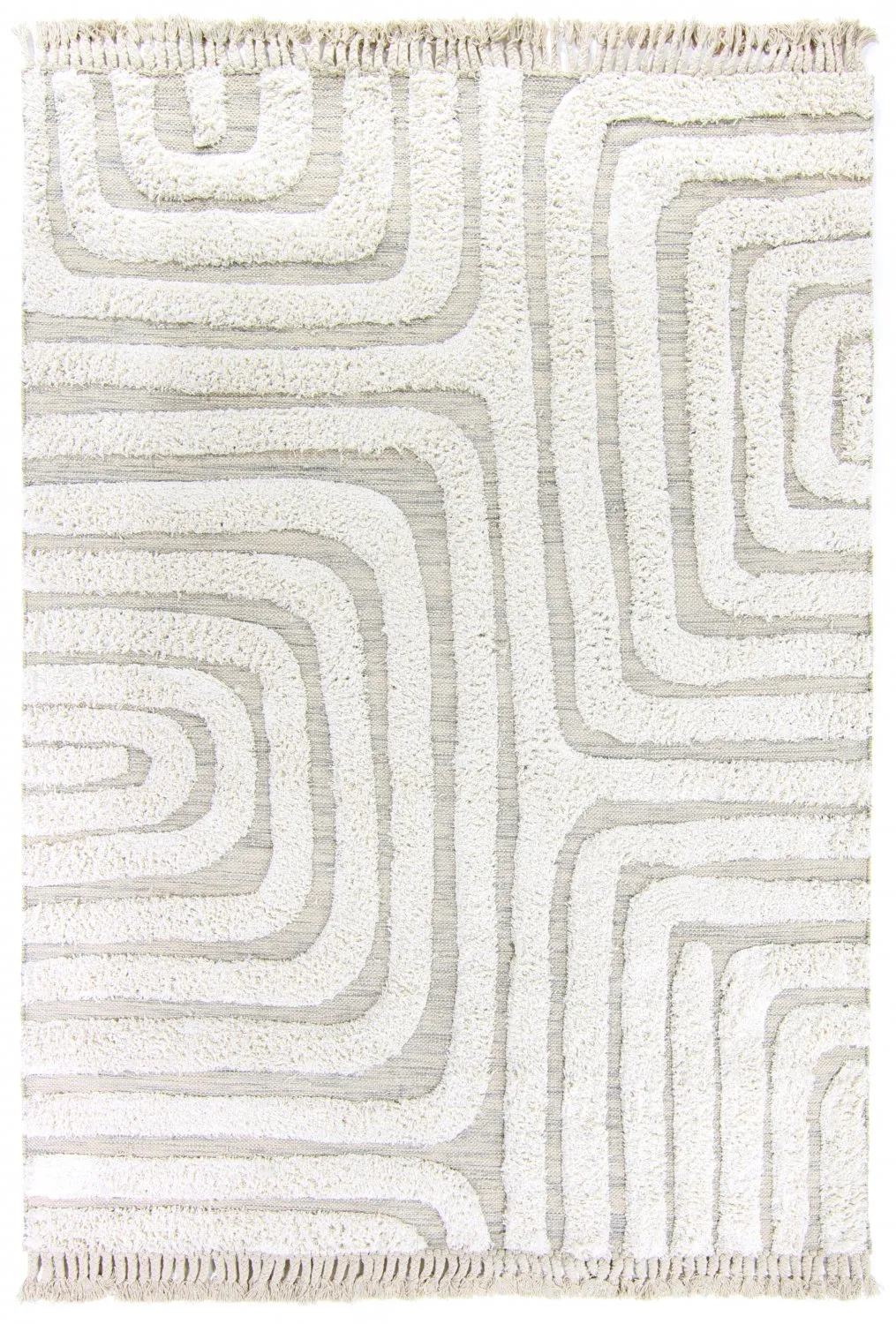 Vloerkleed Katoen - Inez (beige)