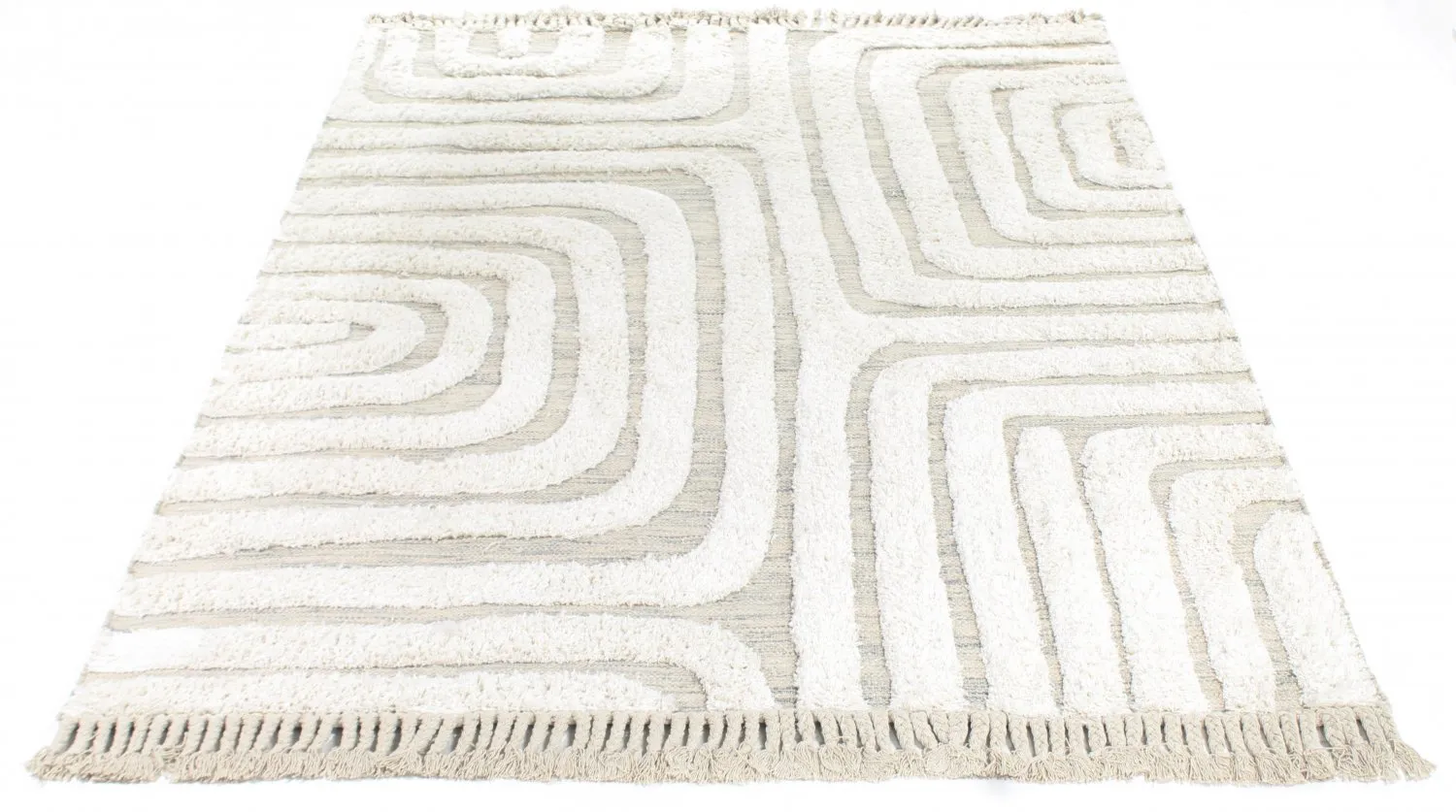 Vloerkleed Katoen - Inez (beige)