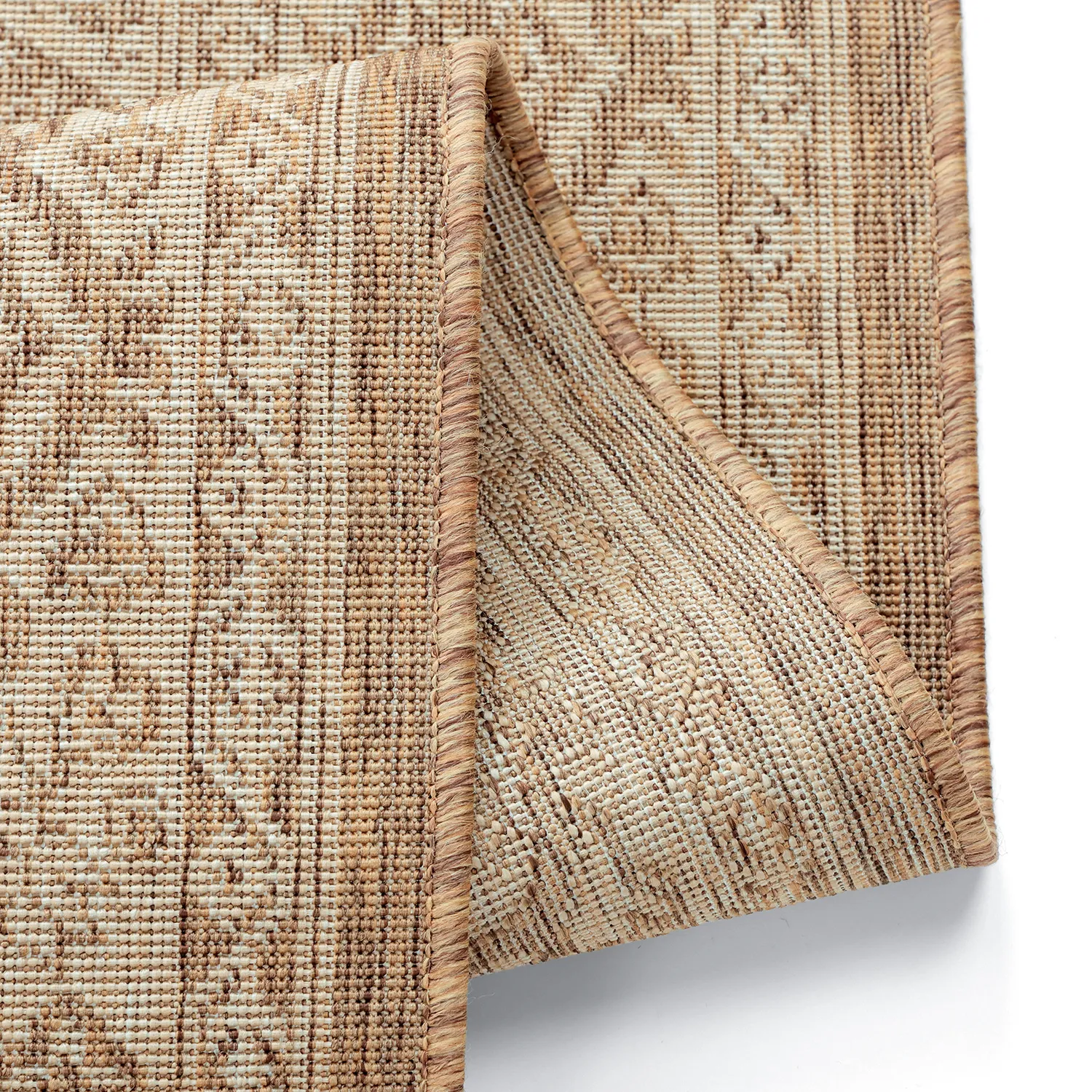 Vloerkleden voor binnen en buiten - Mekele (bruin)