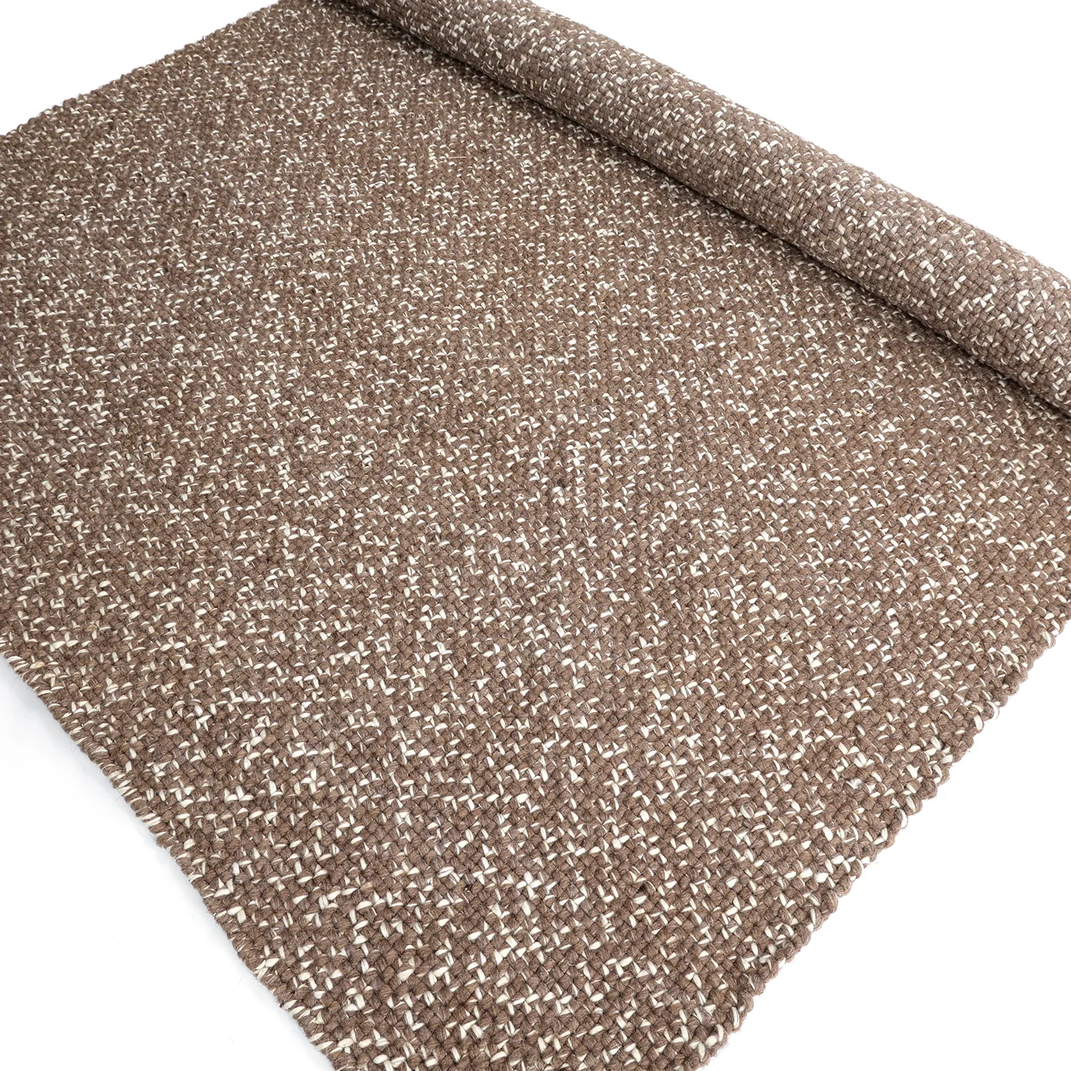 Vloerkleden voor binnen en buiten - Orta Wool Look (bruin)