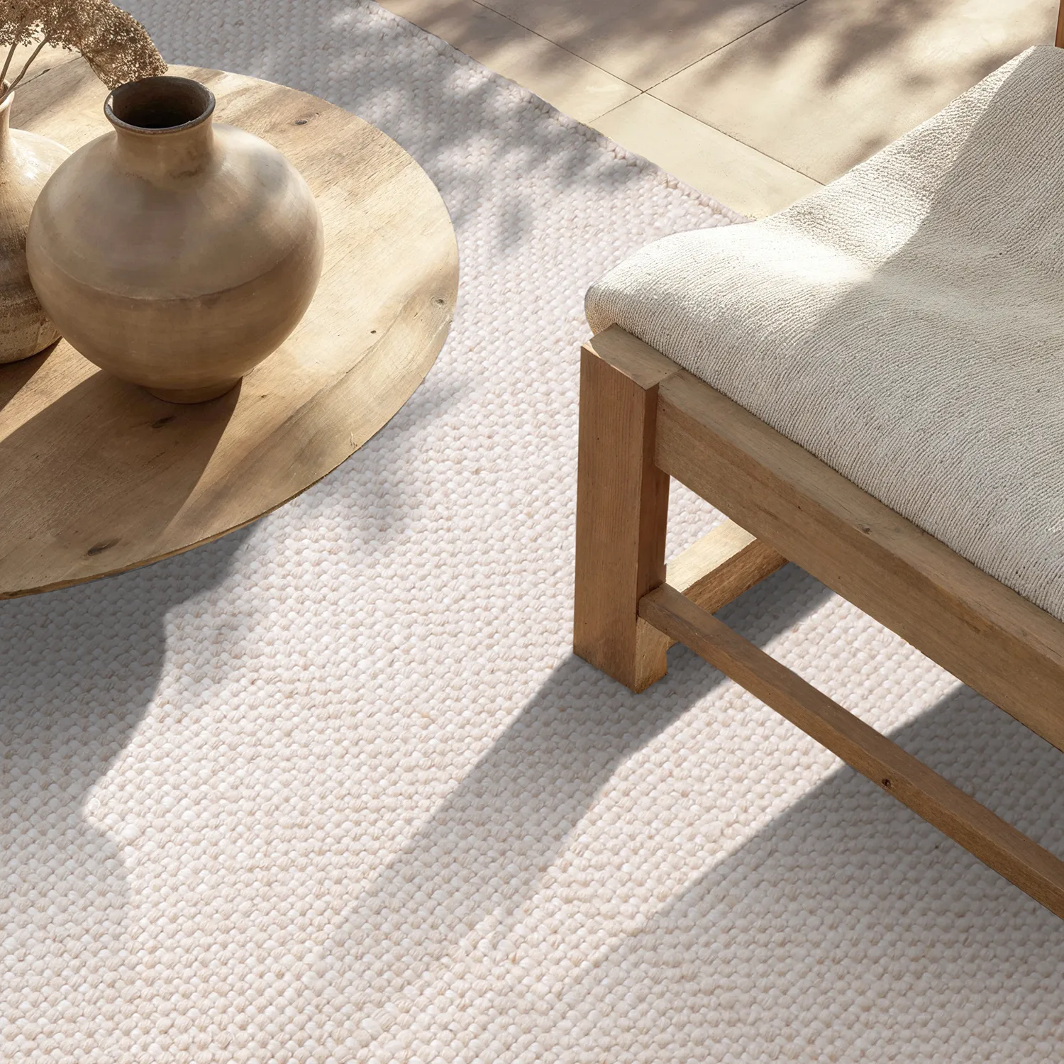 Vloerkleden voor binnen en buiten - Orta Wool Look (room)
