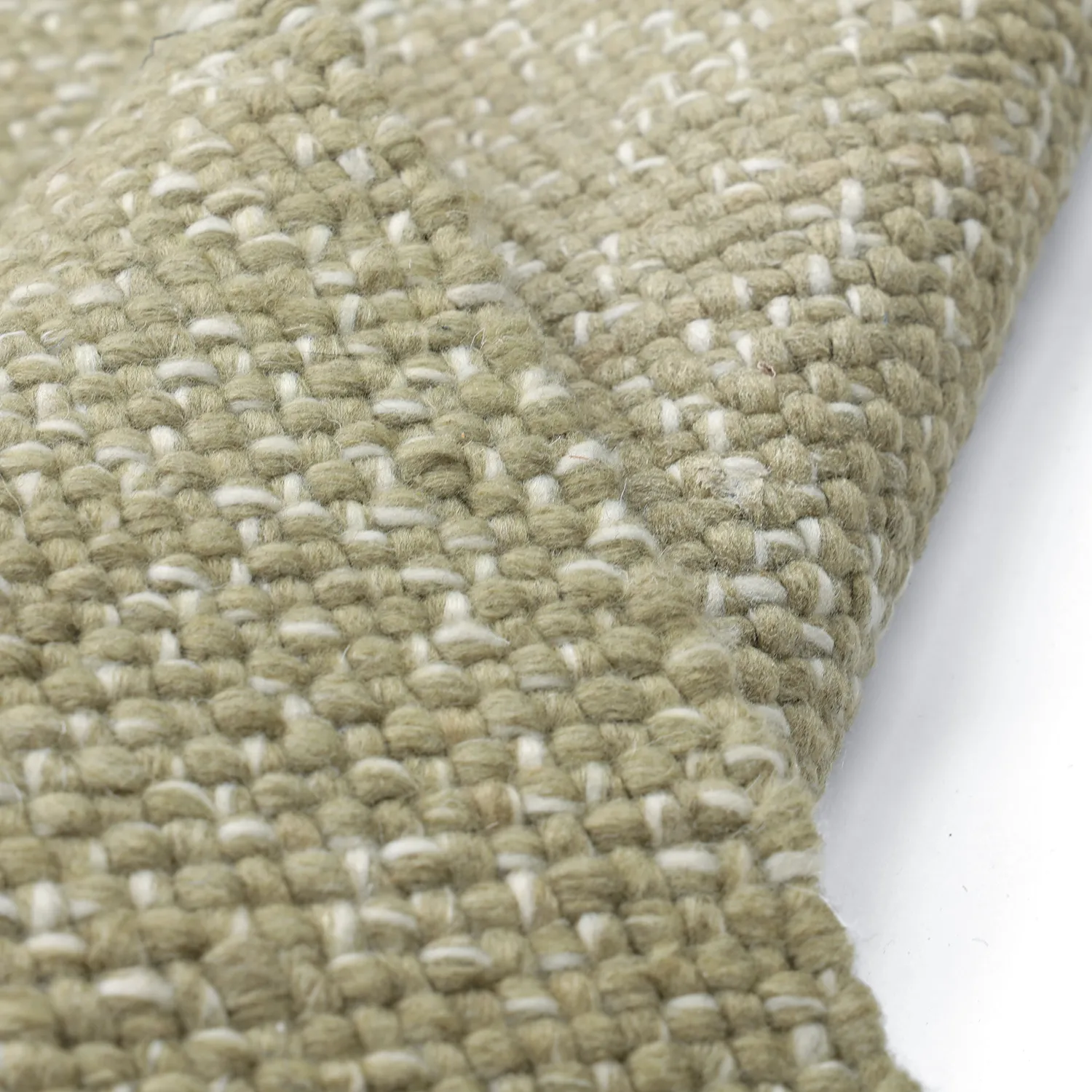 Vloerkleden voor binnen en buiten - Orta Wool Look (mosgroen)
