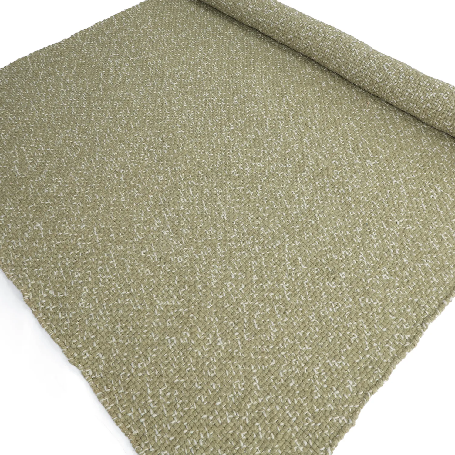 Vloerkleden voor binnen en buiten - Orta Wool Look (mosgroen)